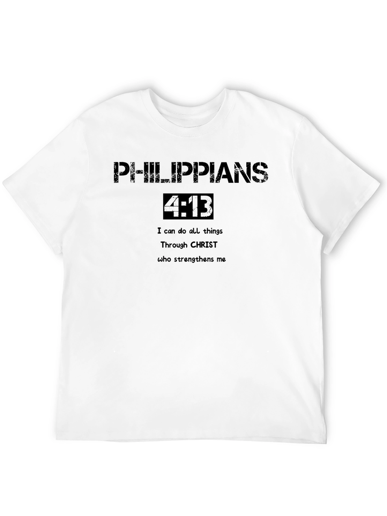 Philippians 4:13 Christian T-Shirt
