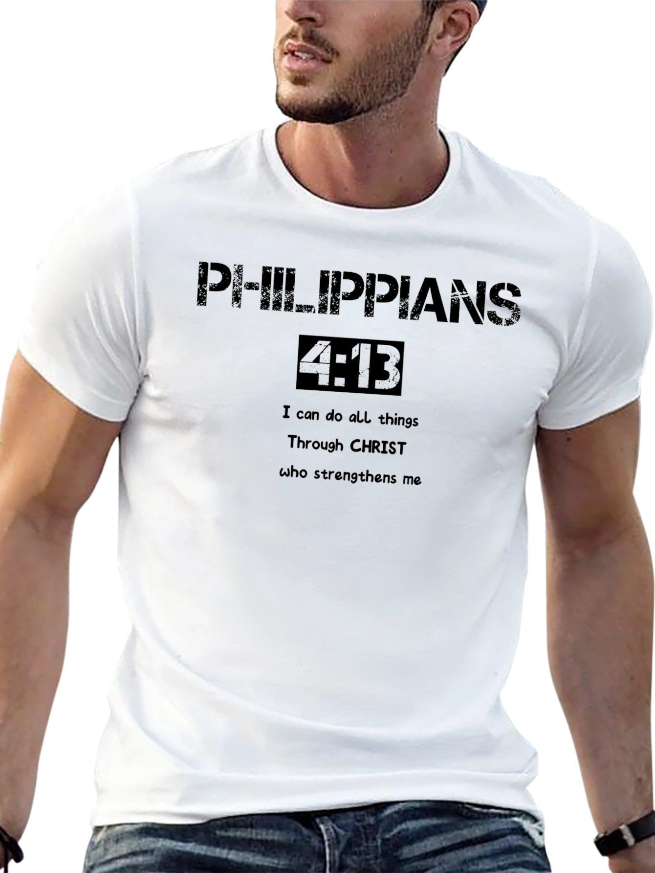 Philippians 4:13 Christian T-Shirt