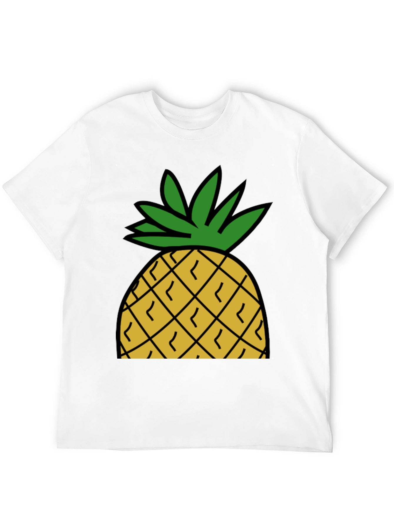 Pineapple Graphic Tee - Tropical Summer Vibes