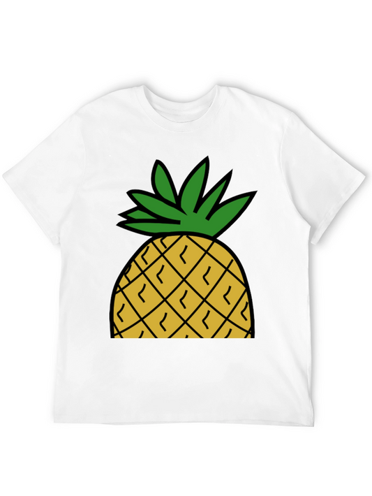 Pineapple Graphic Tee - Tropical Summer Vibes
