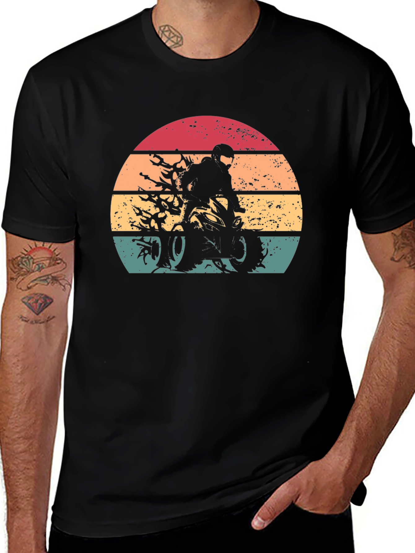 Sunset ATV Rider T-Shirt