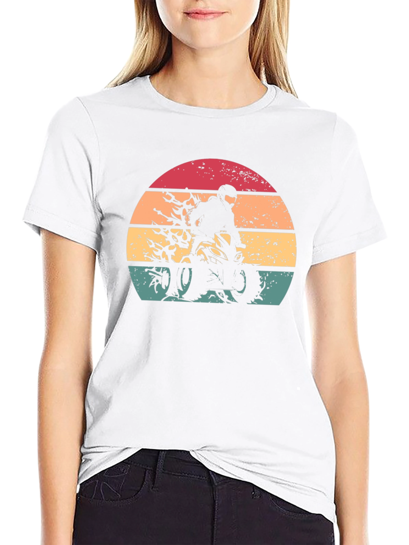 Sunset ATV Rider T-Shirt