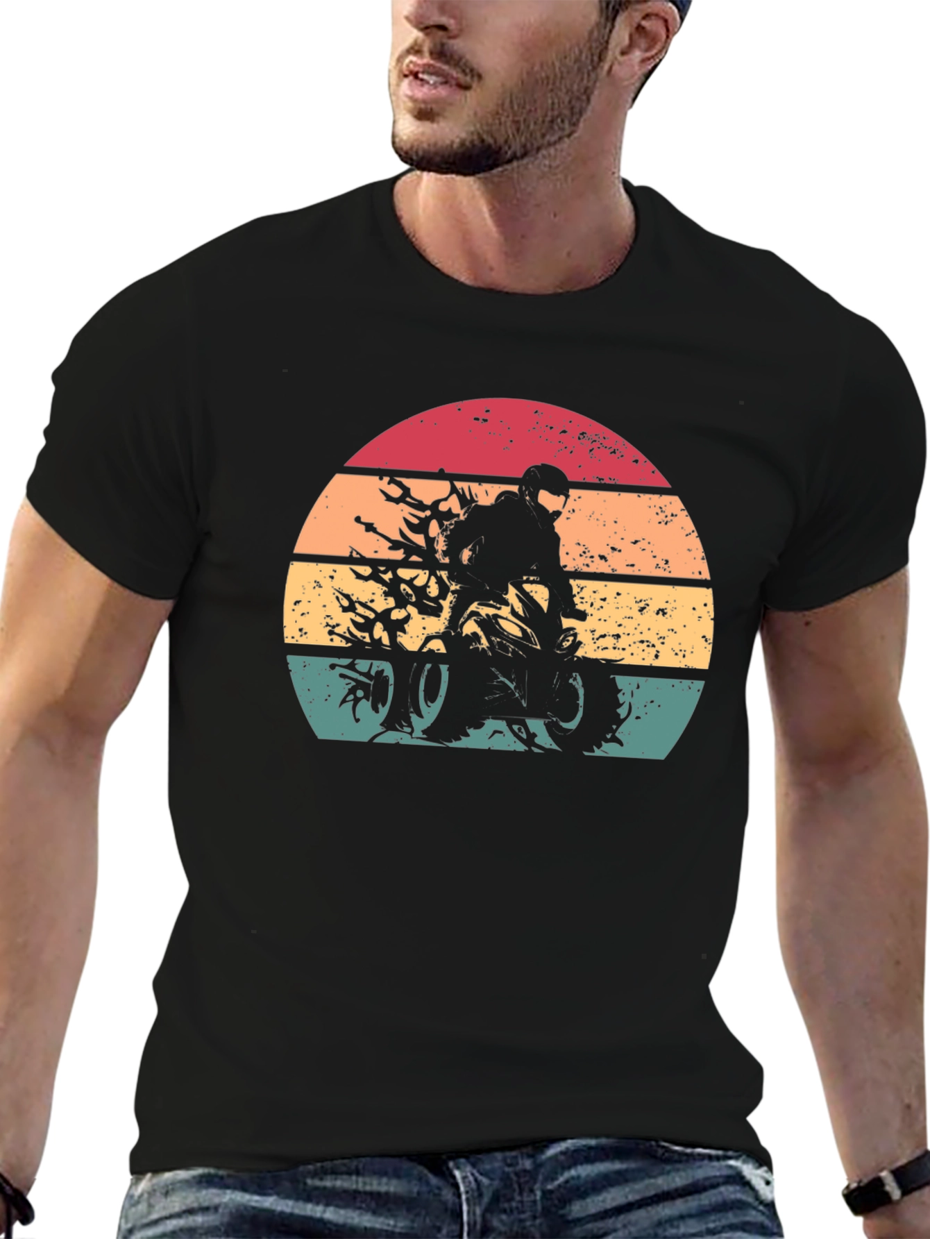 Sunset ATV Rider T-Shirt