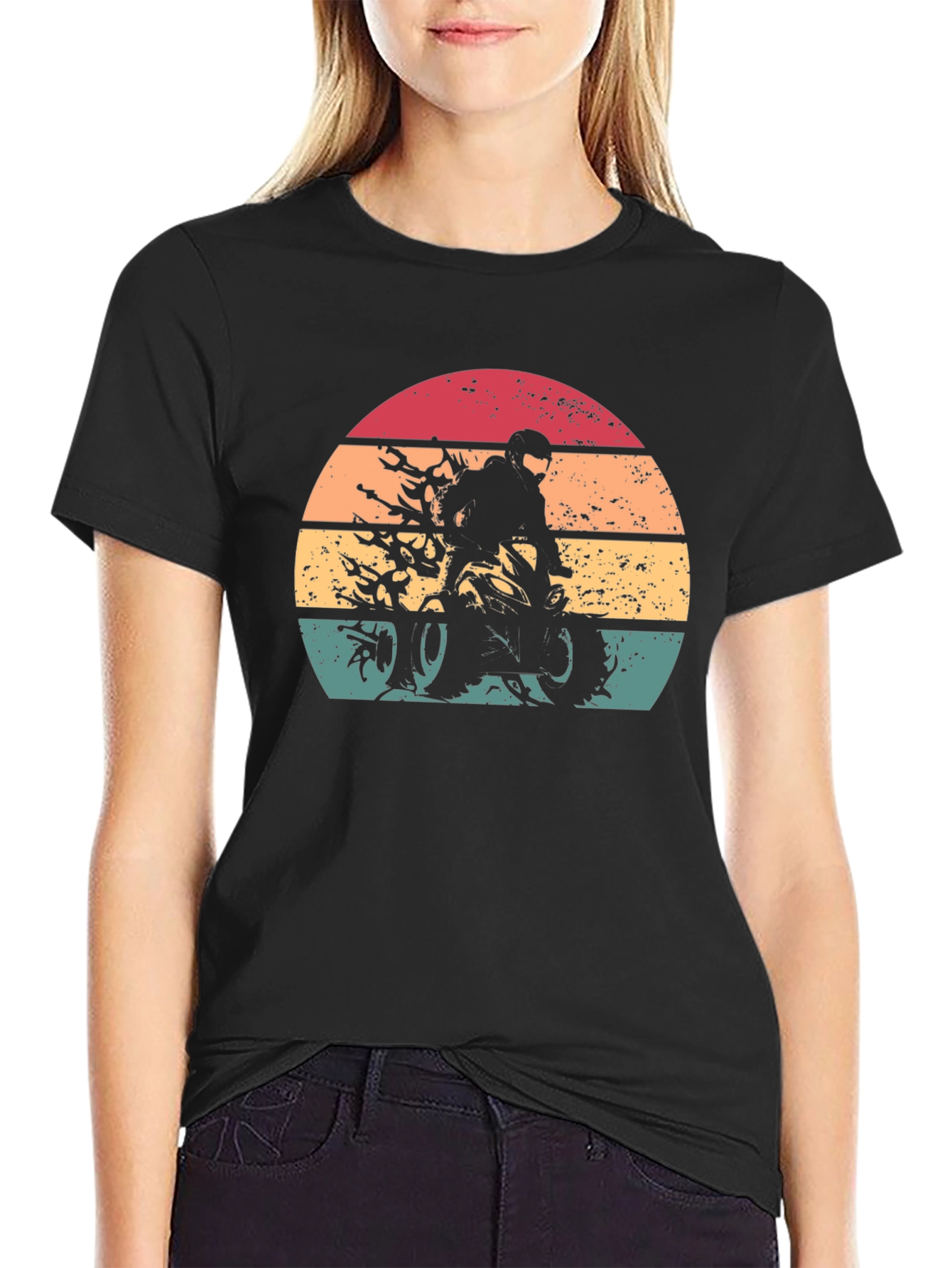 Sunset ATV Rider T-Shirt