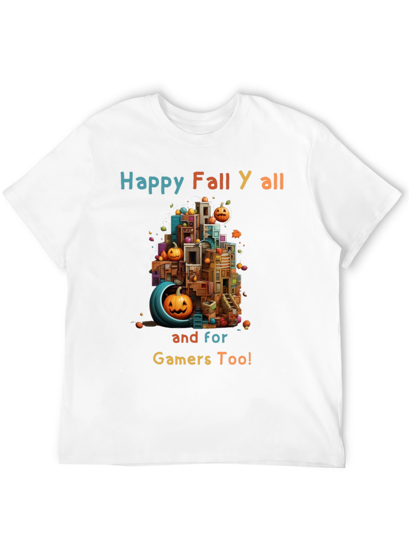 Happy Fall Yall Gamers T-Shirt