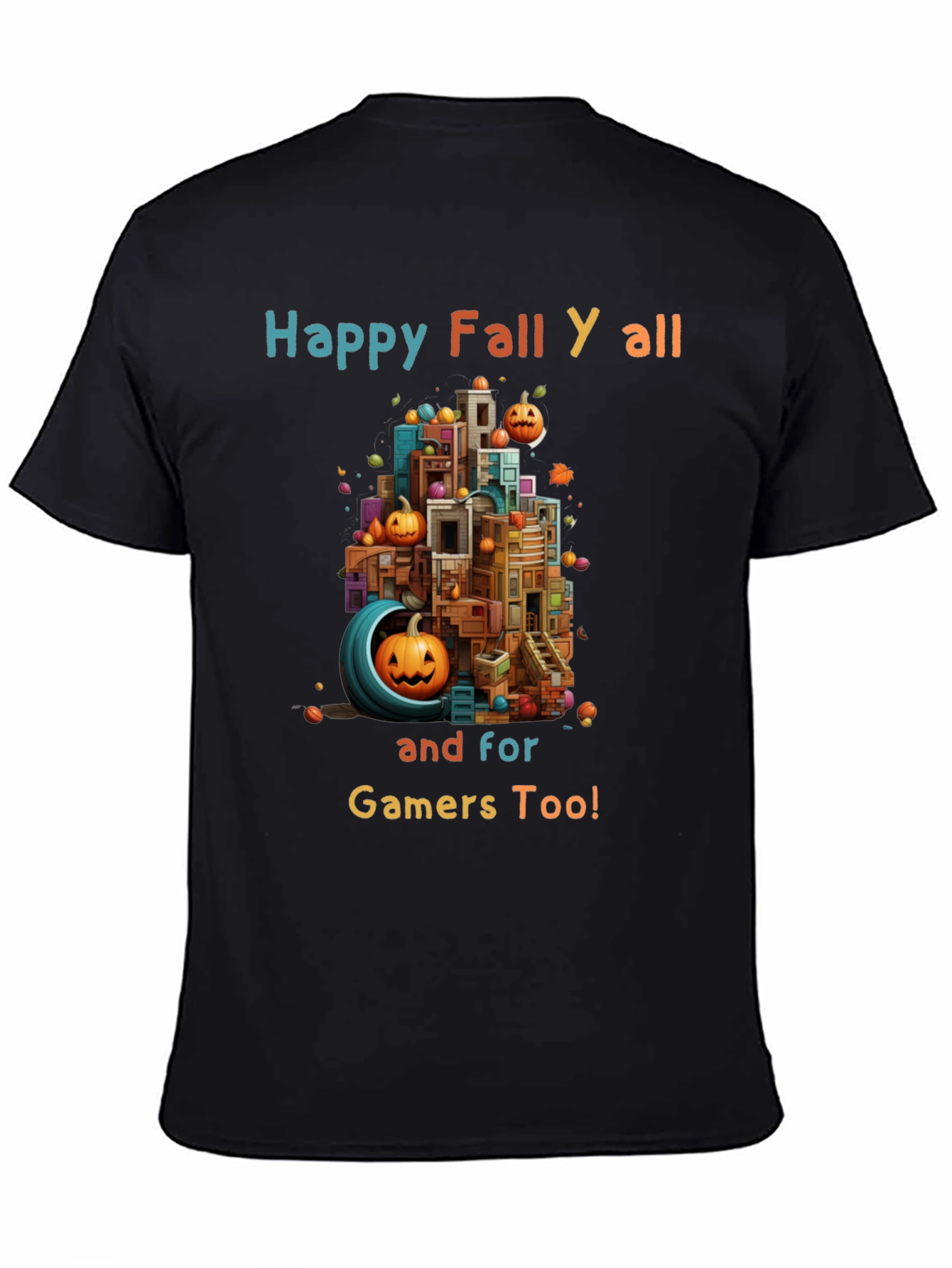 Happy Fall Yall Gamers T-Shirt