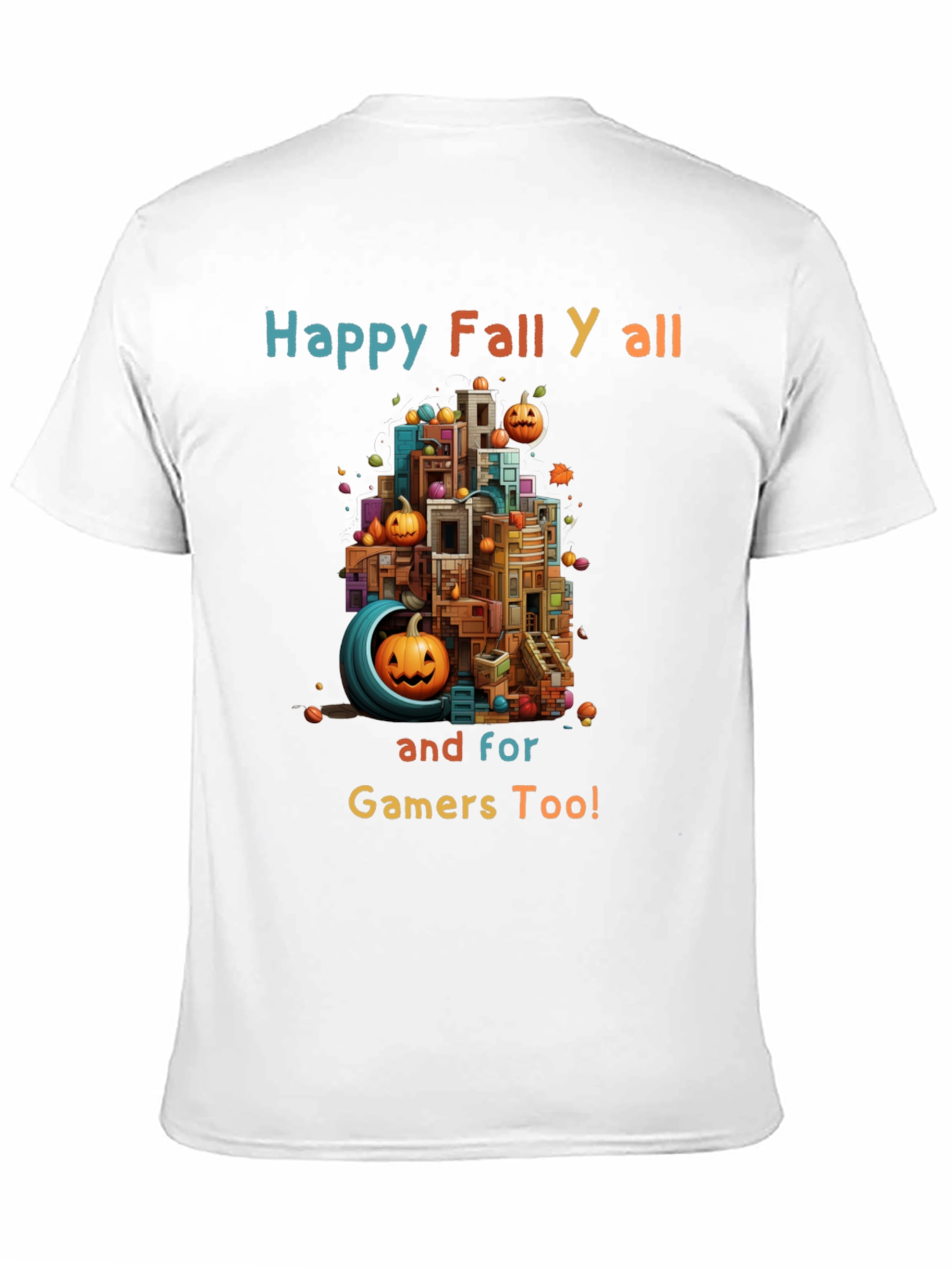 Happy Fall Yall Gamers T-Shirt