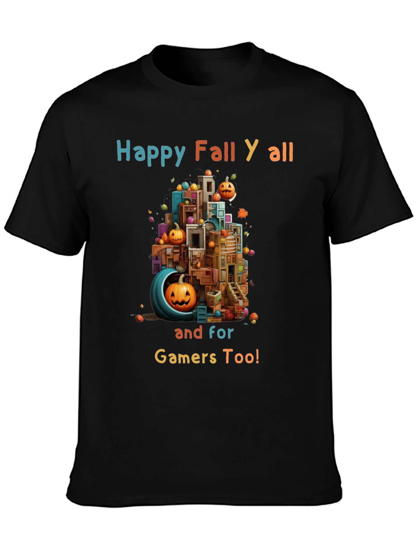 Happy Fall Yall Gamers T-Shirt