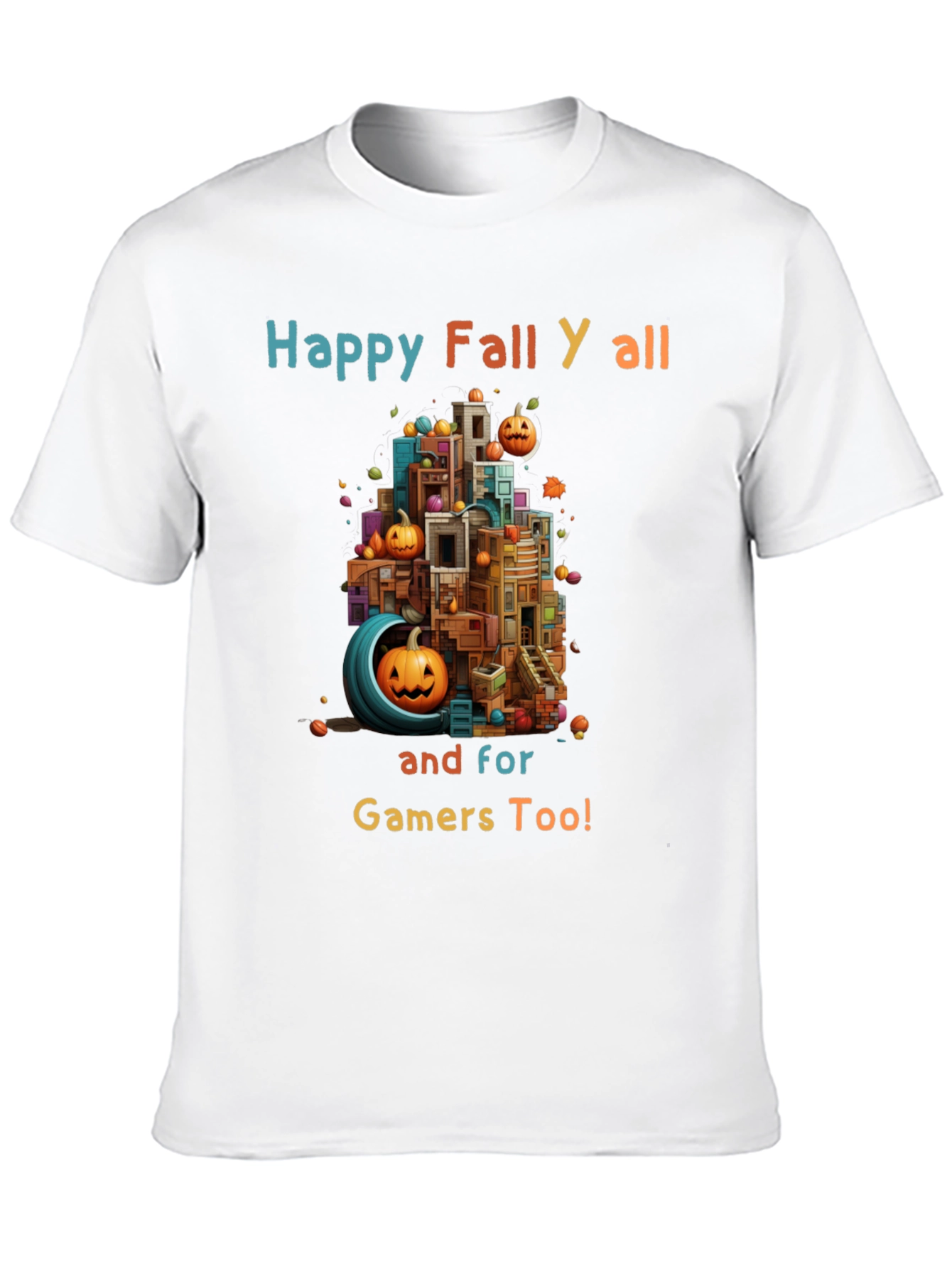 Happy Fall Yall Gamers T-Shirt