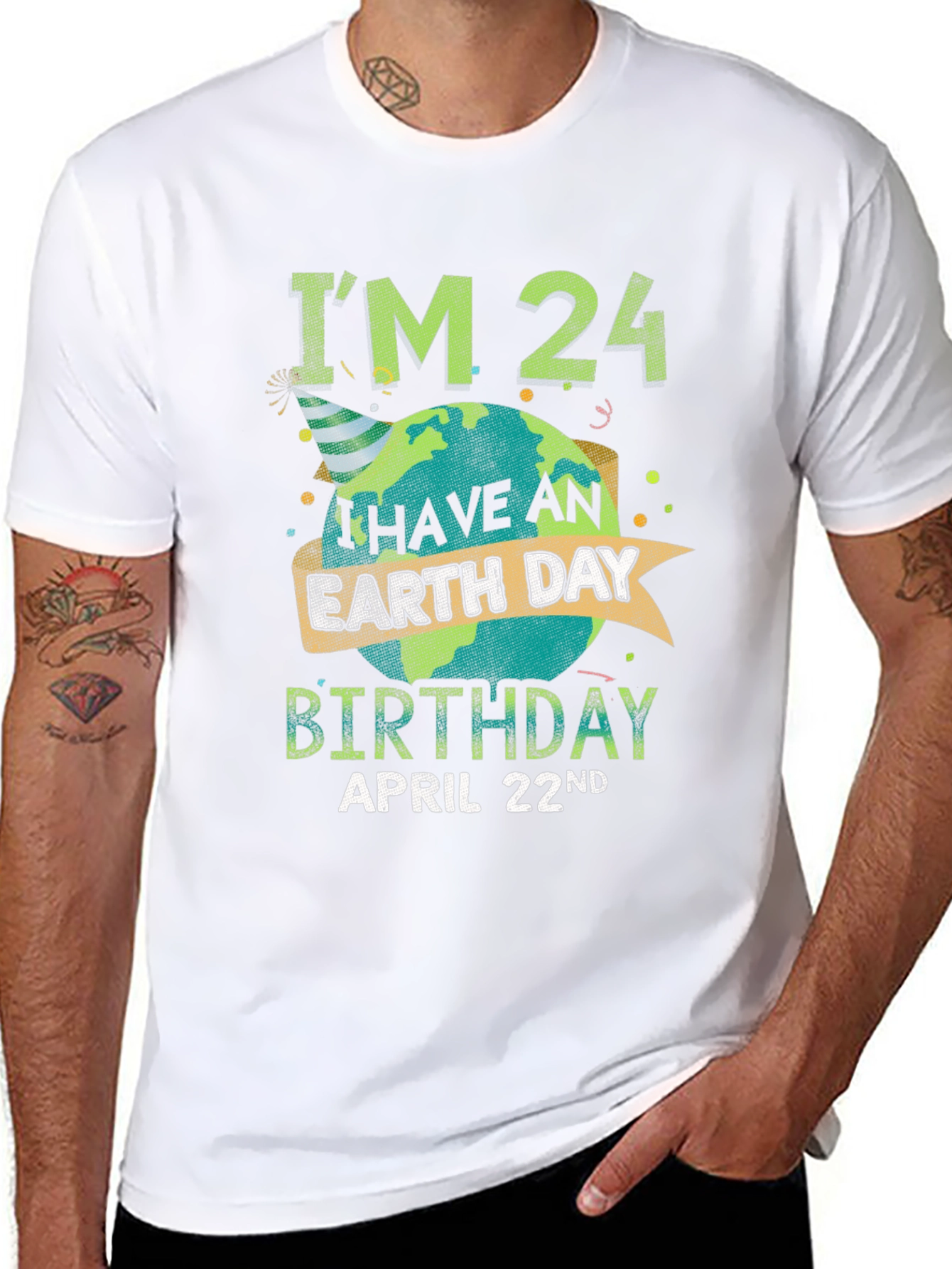 Earth Day Birthday April 22nd T-Shirt