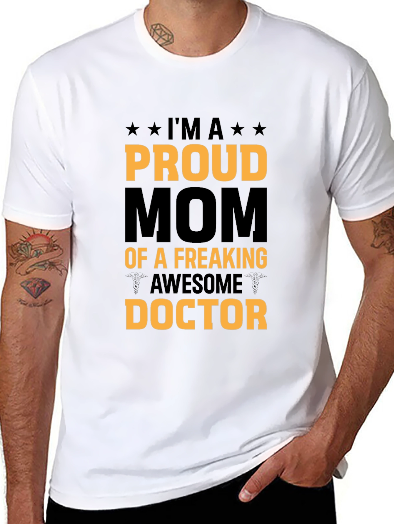 Proud Mom of a Freaking Awesome Doctor T-Shirt
