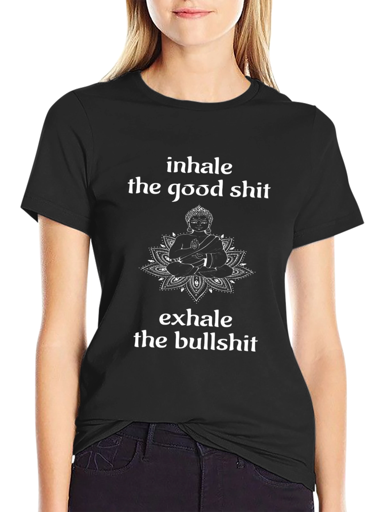Inhale Exhale Graphic T-Shirt