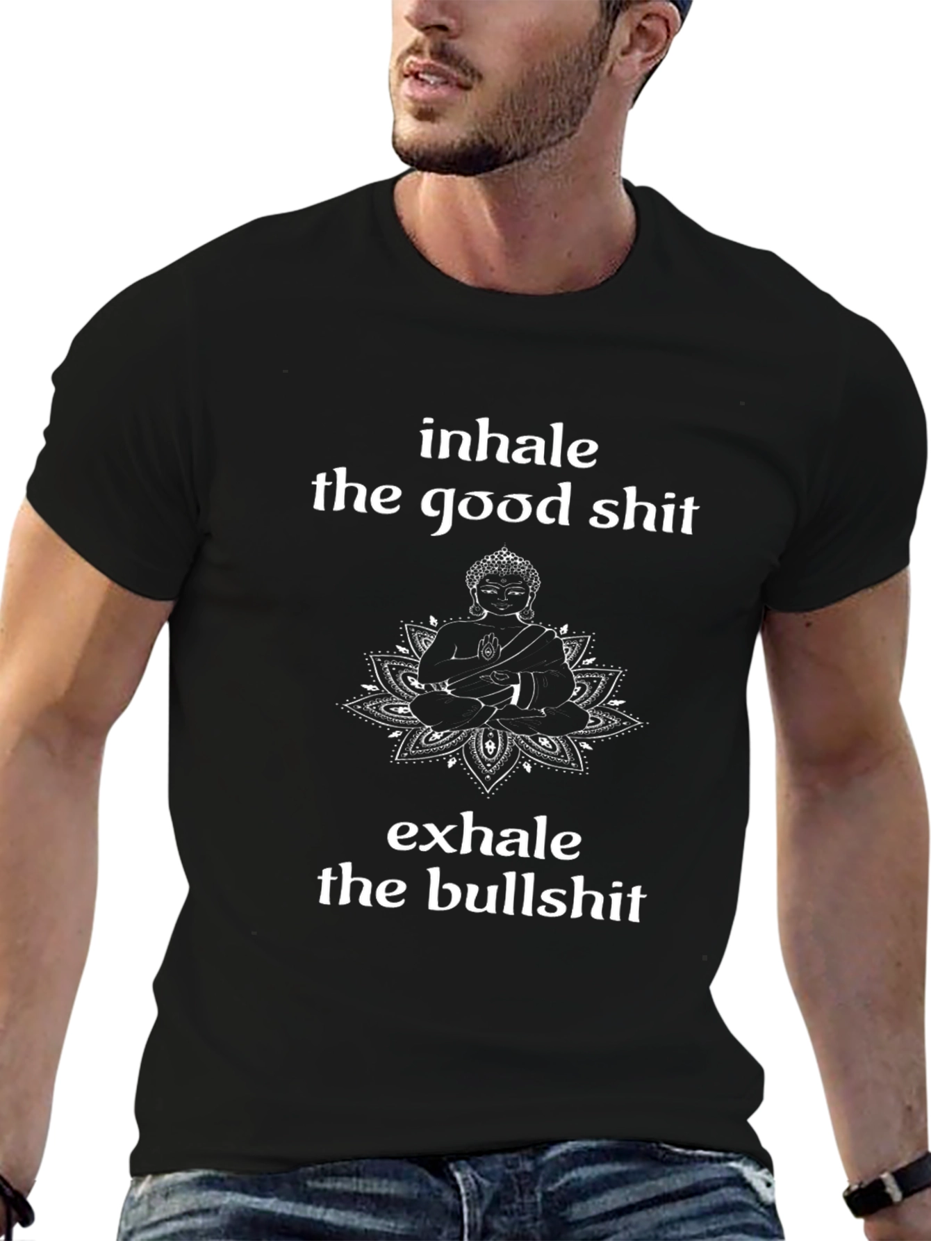 Inhale Exhale Graphic T-Shirt