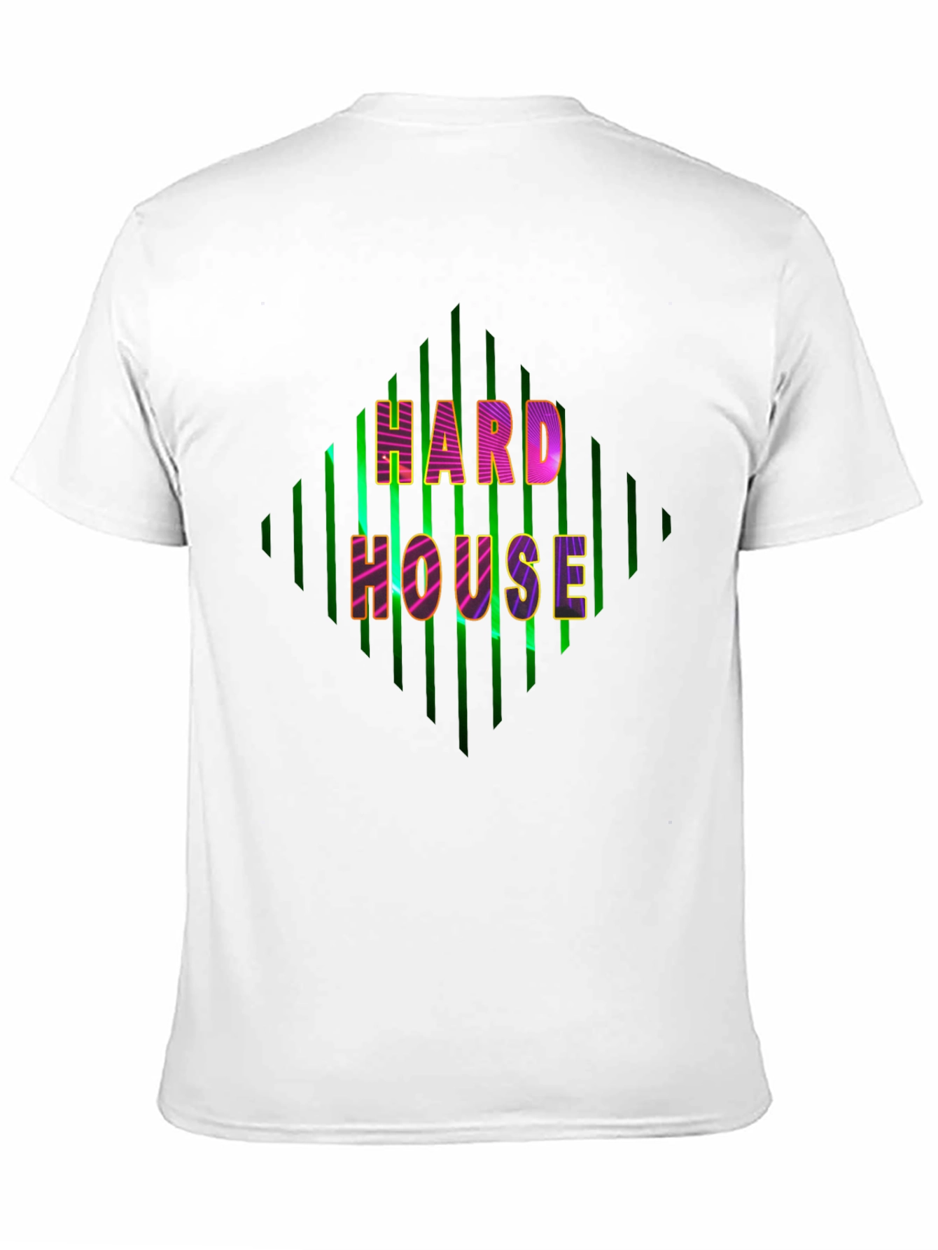 Hard House Graphic Tee - Bold EDM Music T-Shirt
