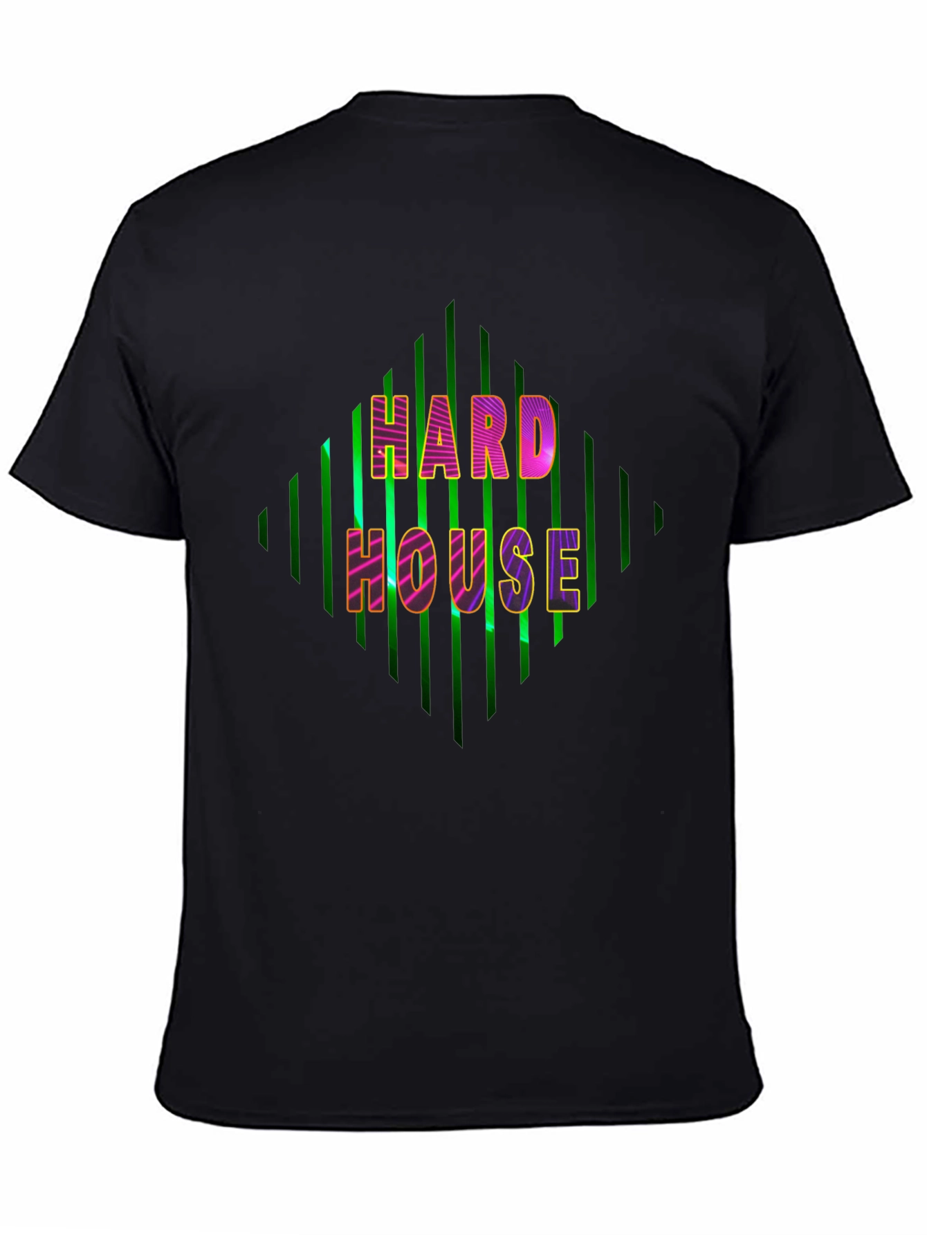 Hard House Graphic Tee - Bold EDM Music T-Shirt
