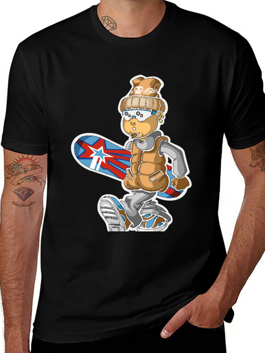 Snowboarder Graphic Tee - Urban Cool Style