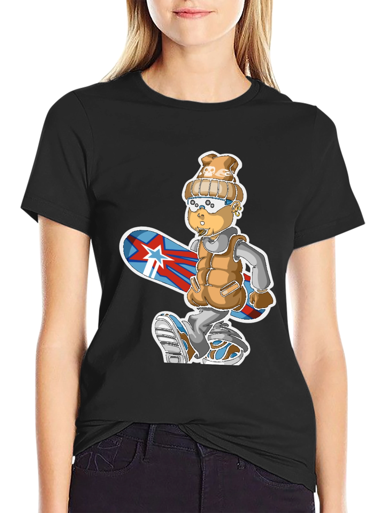 Snowboarder Graphic Tee - Urban Cool Style