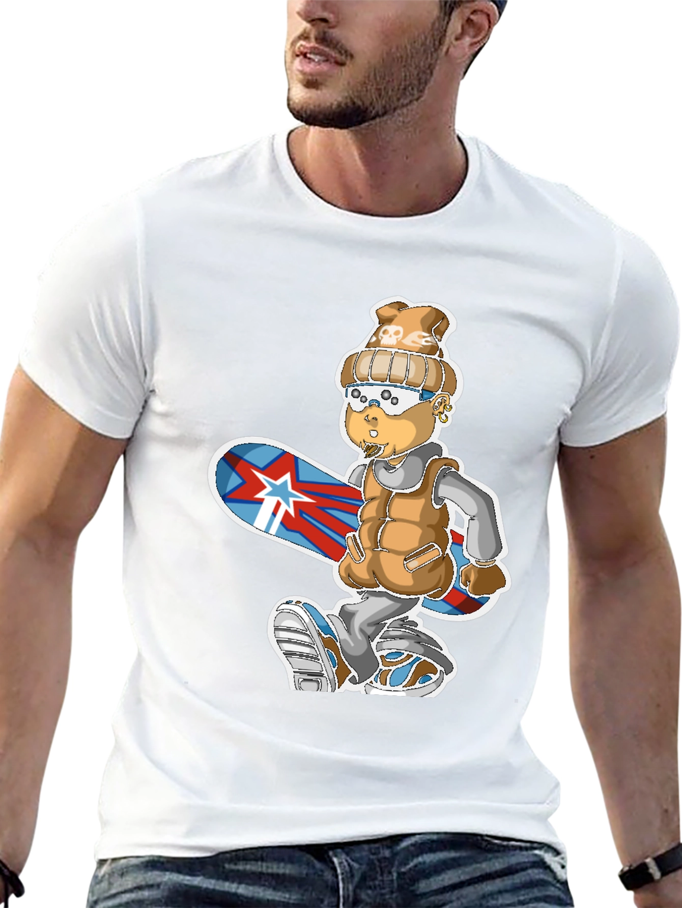 Snowboarder Graphic Tee - Urban Cool Style