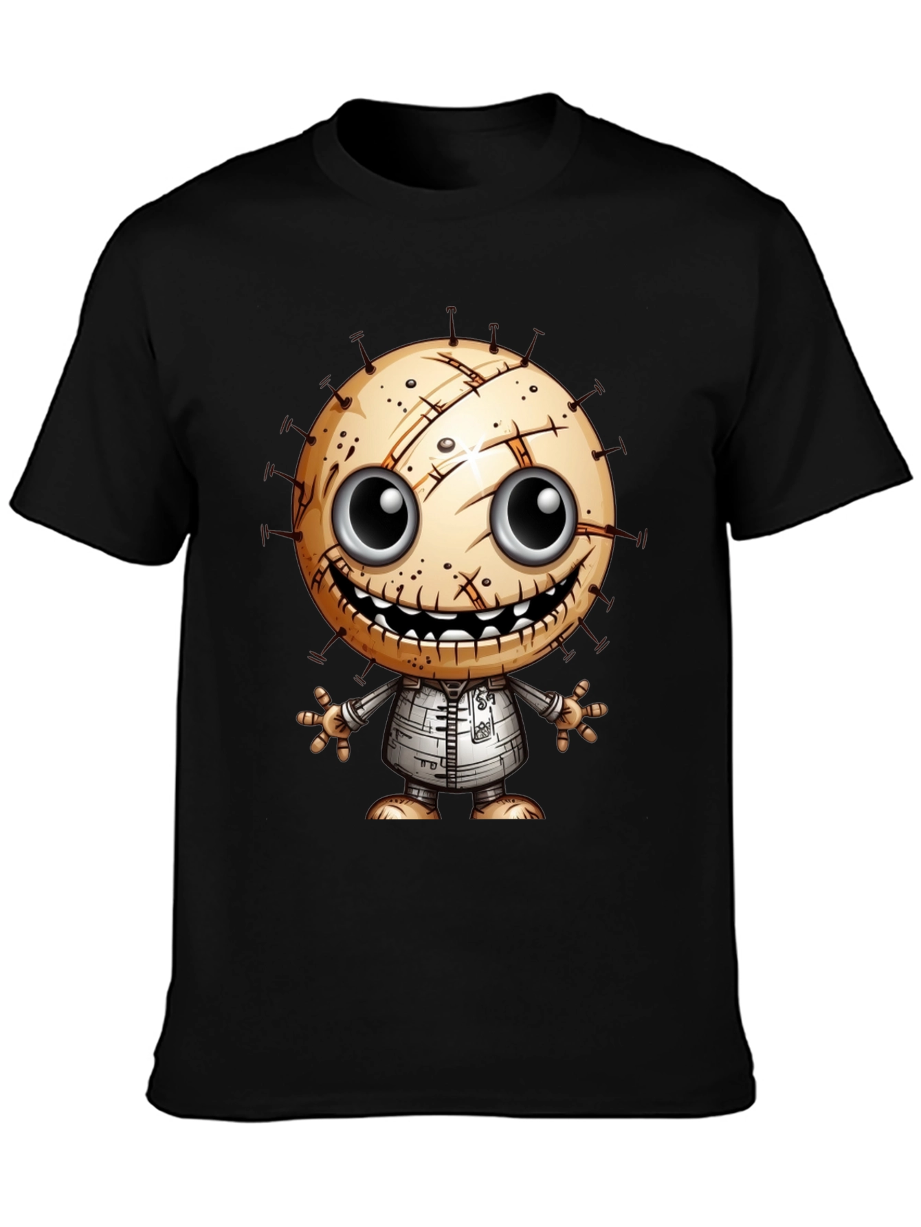 Creepy Cute Character Graphic T-Shirt