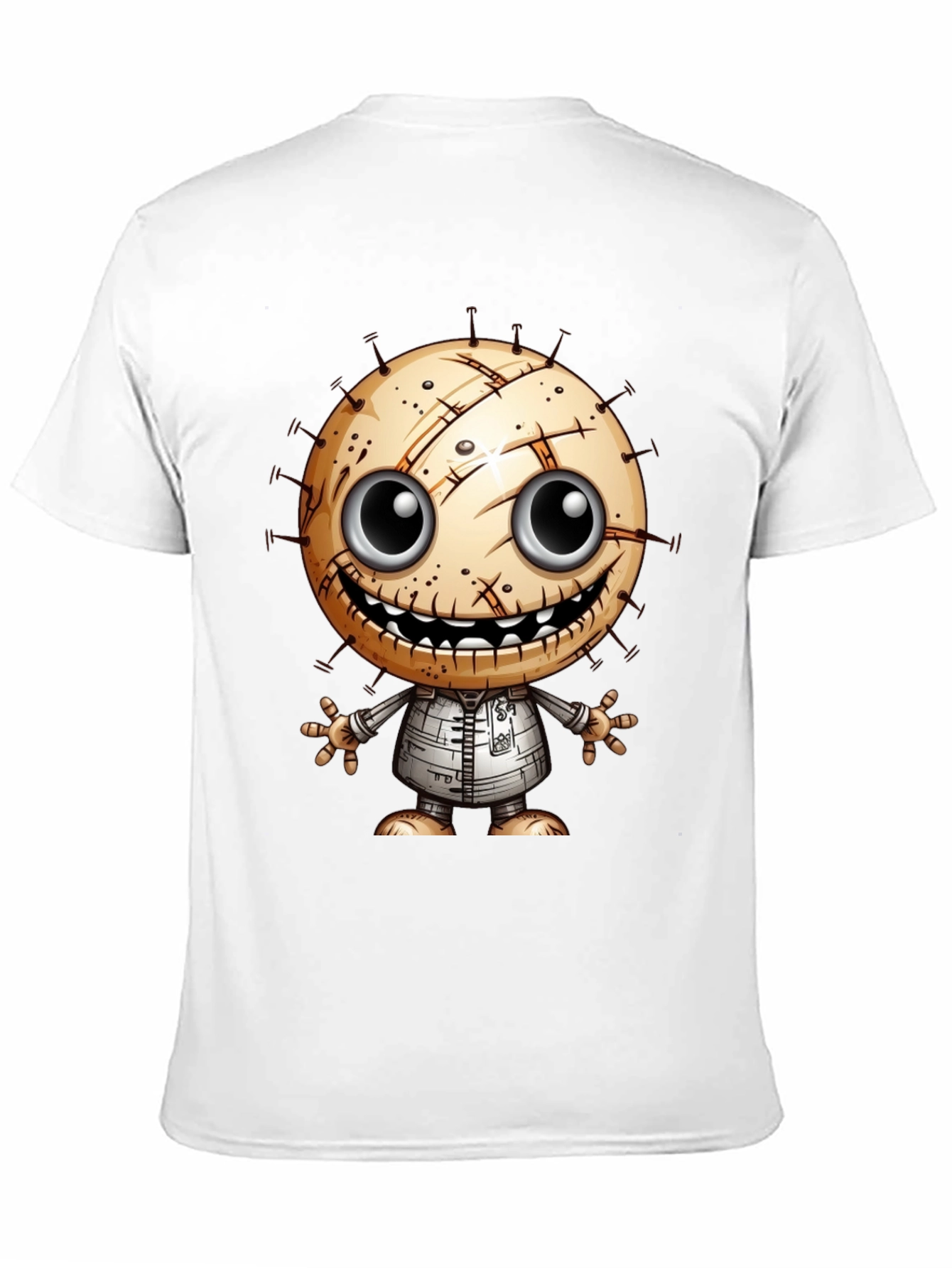 Creepy Cute Character Graphic T-Shirt