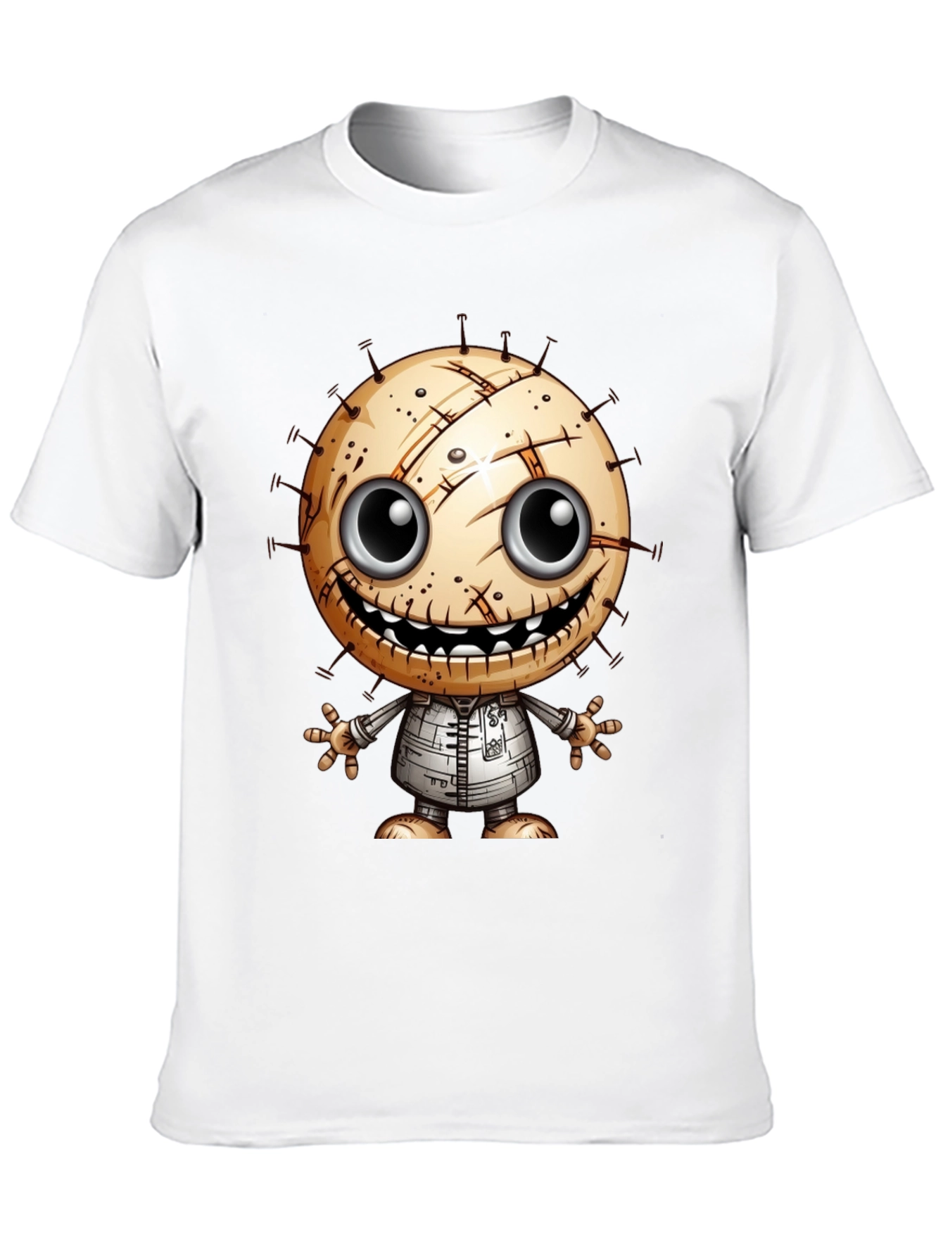 Creepy Cute Character Graphic T-Shirt