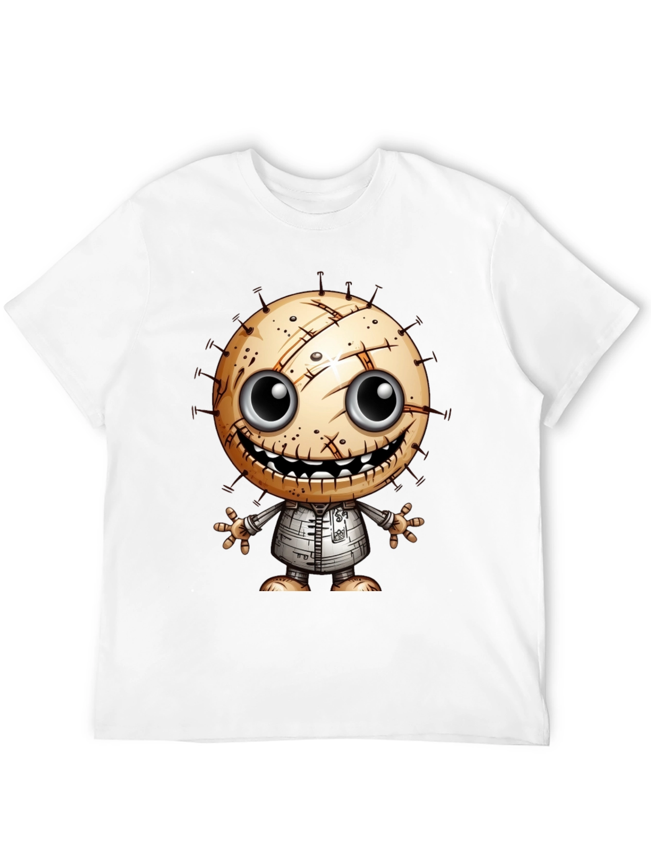 Creepy Cute Character Graphic T-Shirt