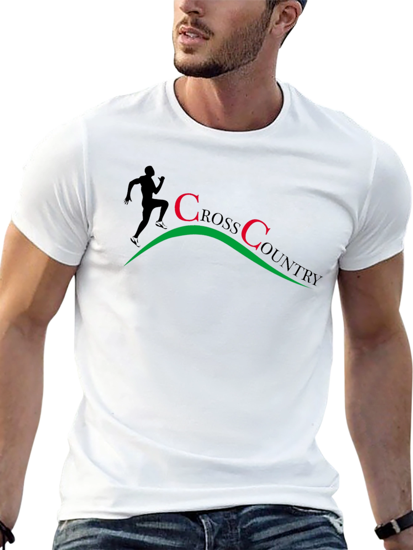 Cross Country Runner Graphic T-Shirt