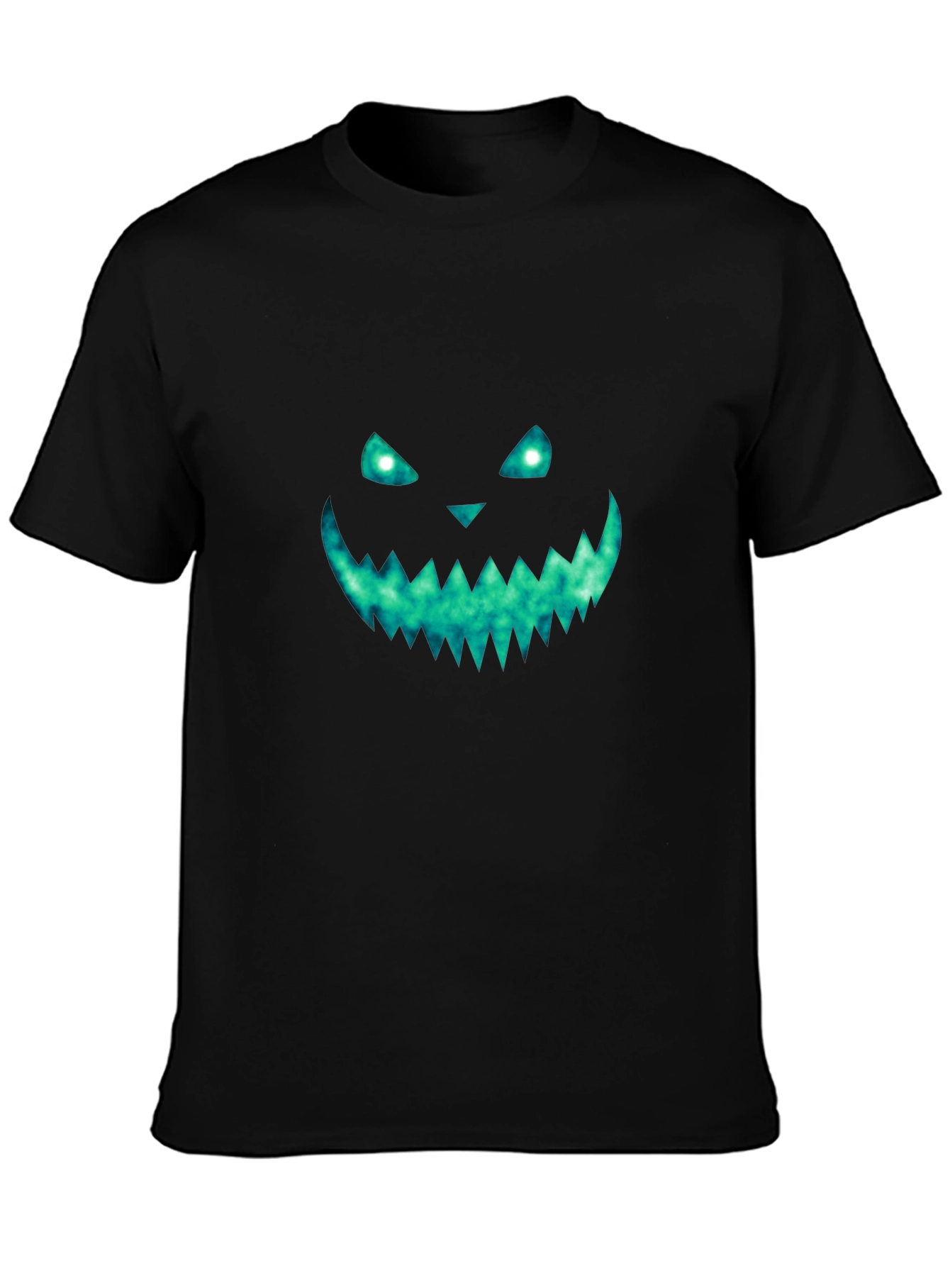 Halloween Pumpkin Face Graphic Tee