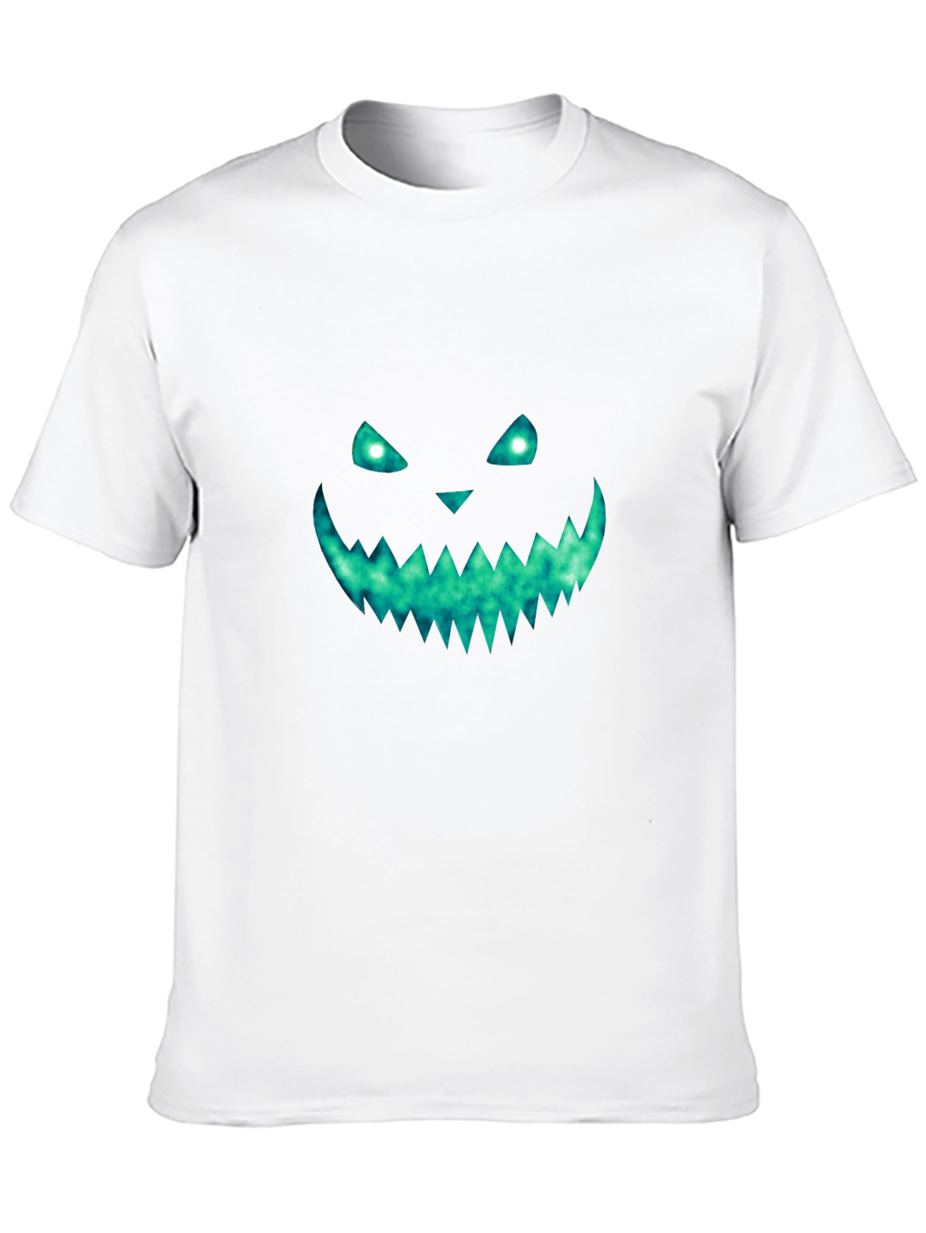 Halloween Pumpkin Face Graphic Tee
