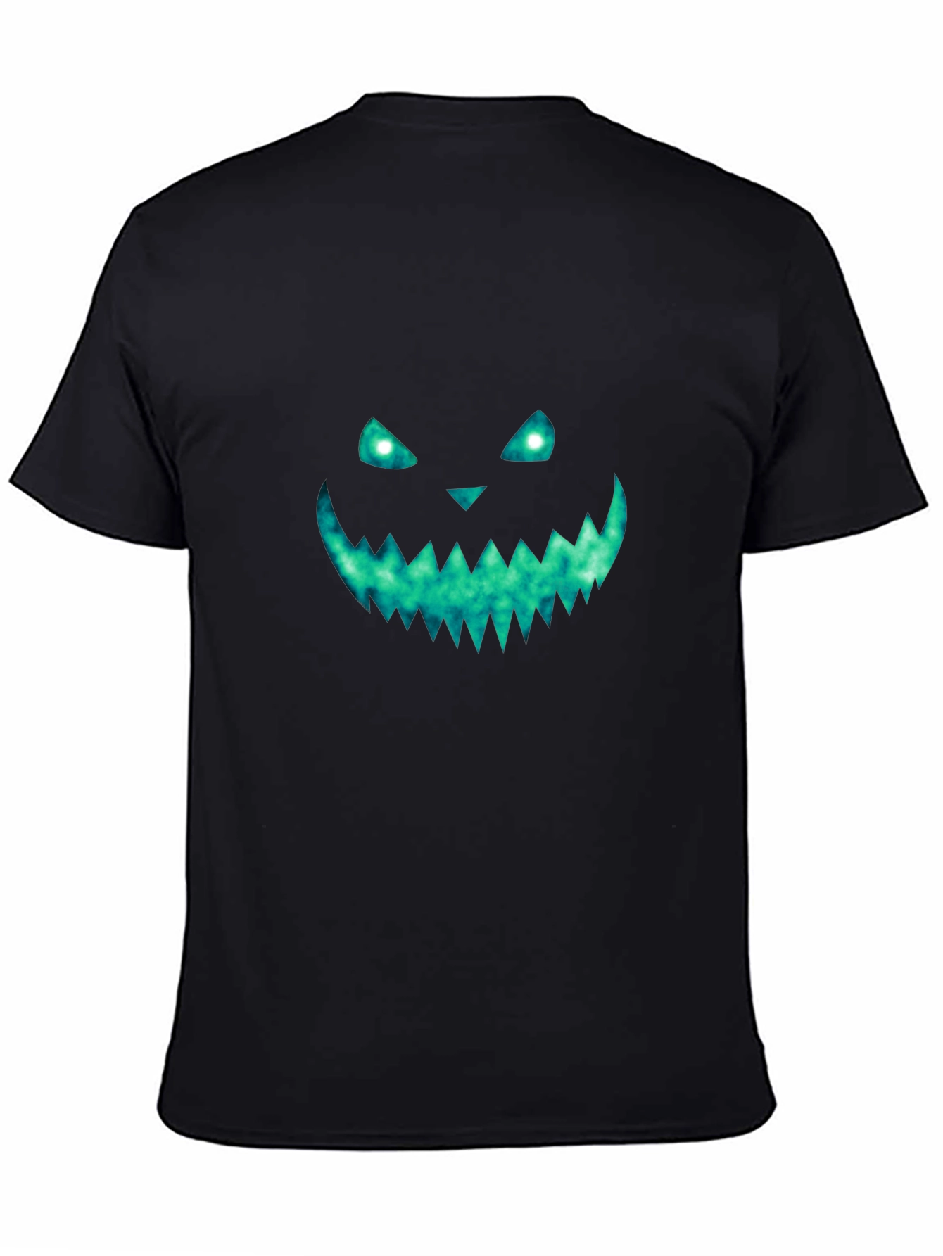 Halloween Pumpkin Face Graphic Tee