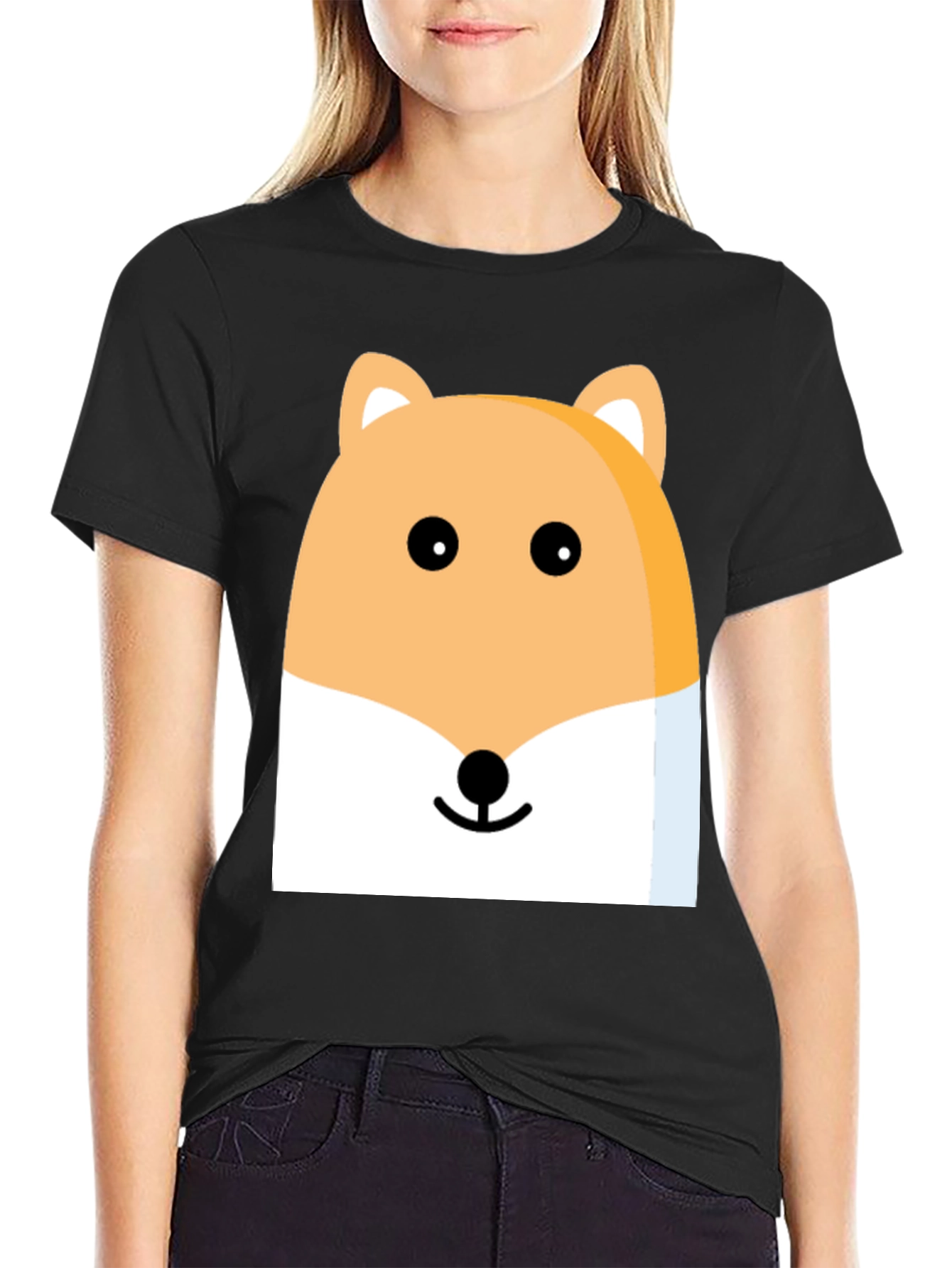 Cute Cartoon Animal Graphic Tee