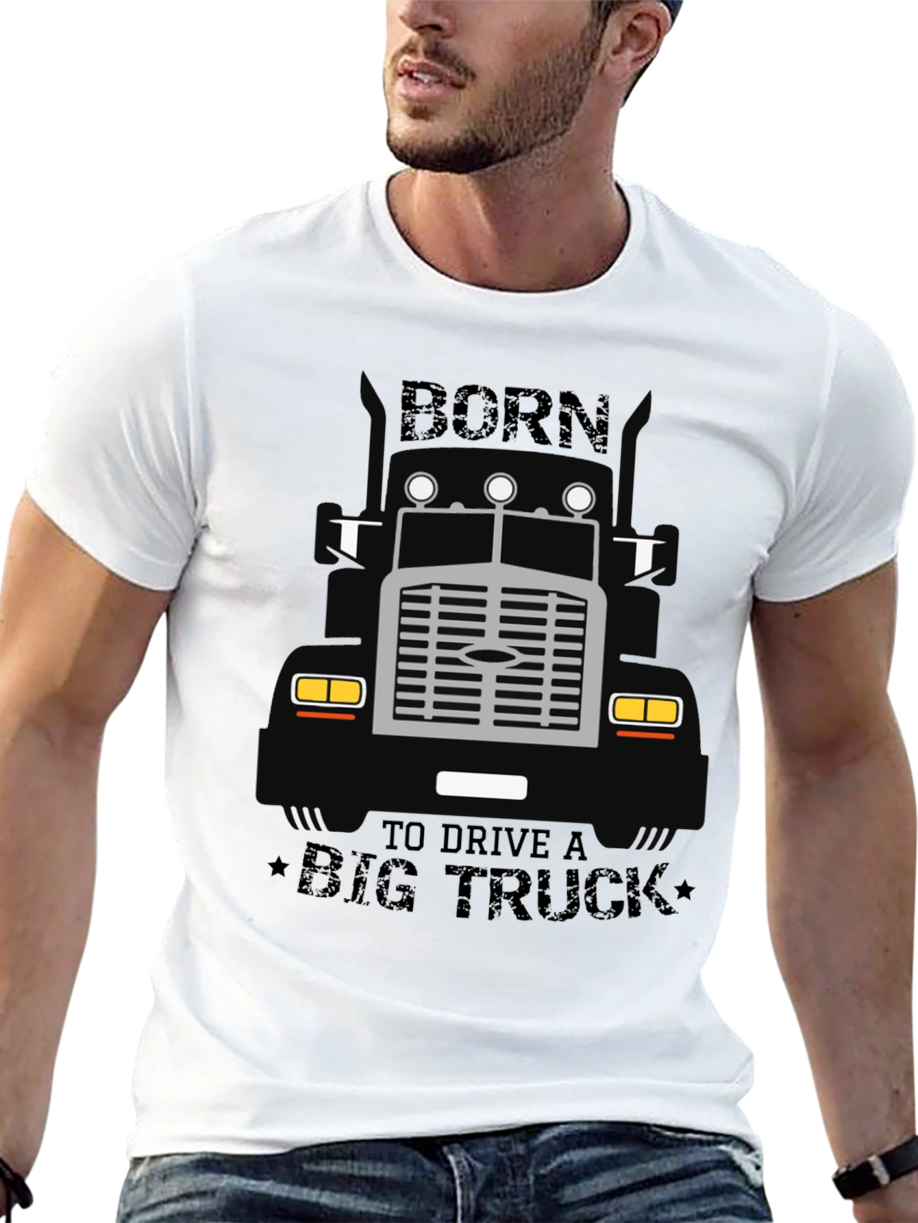 Born to Drive a Big Truck T-Shirt