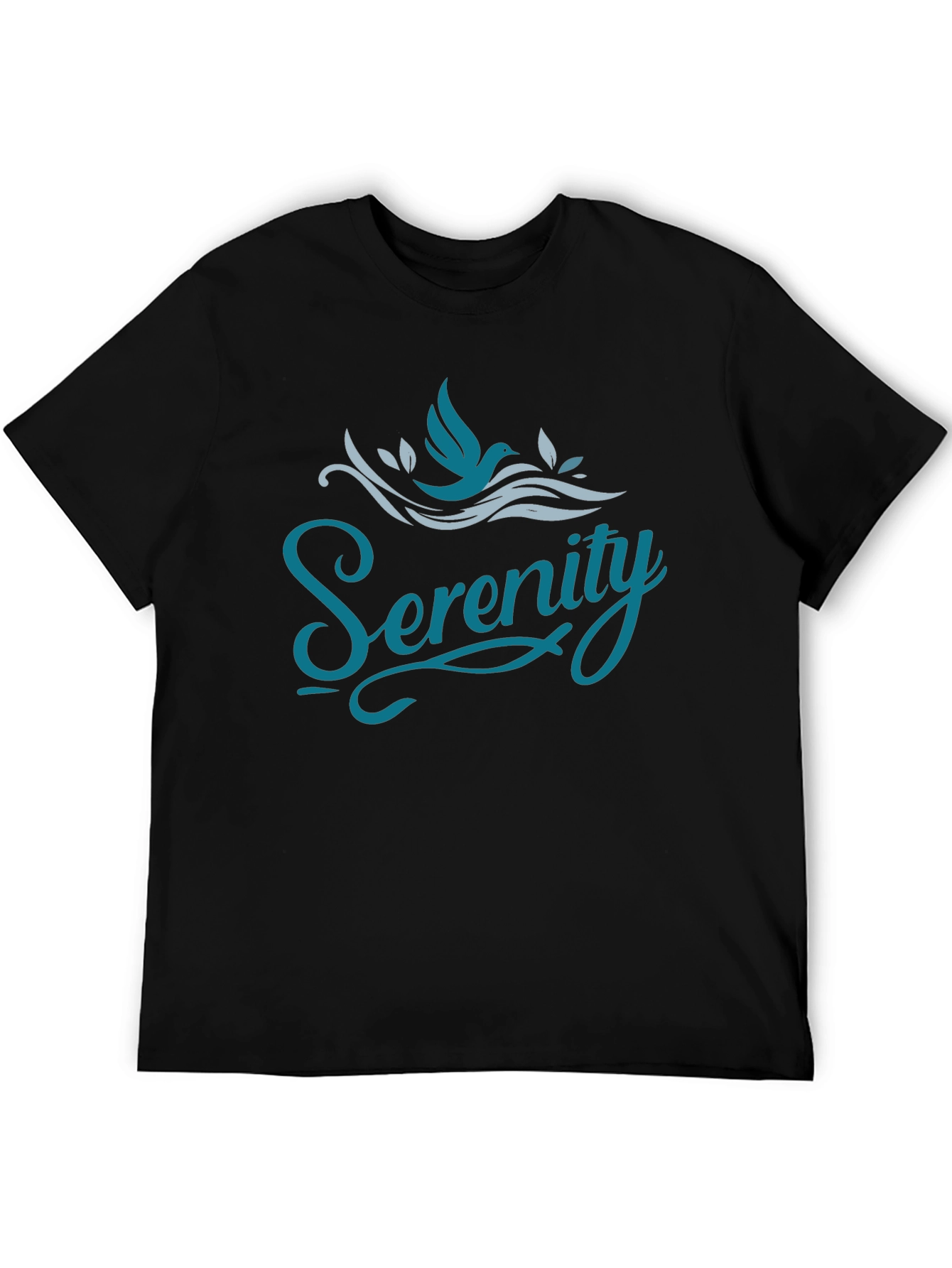 Serenity Graphic T-Shirt - Black