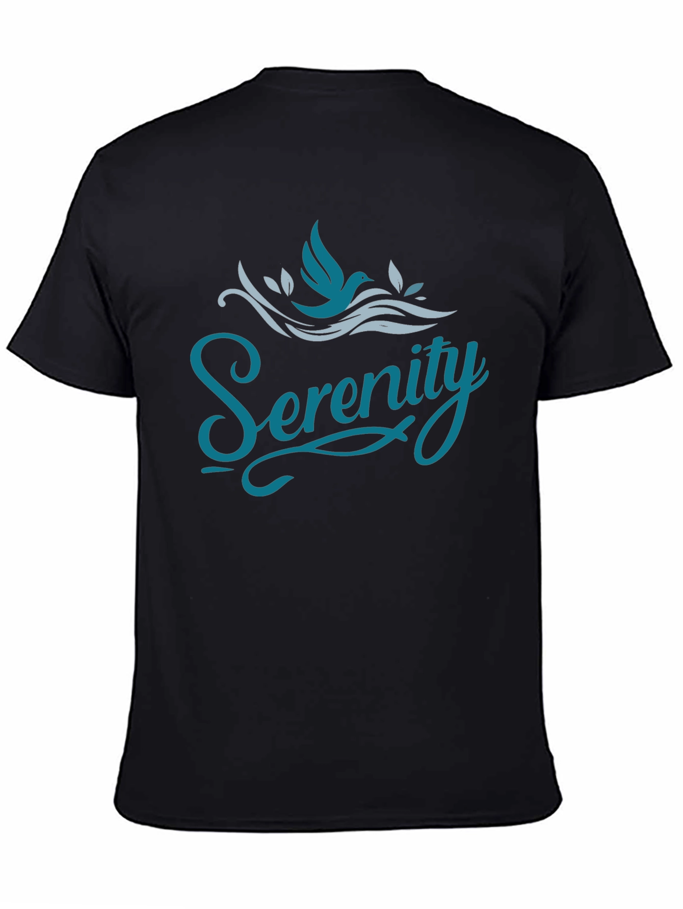 Serenity Graphic T-Shirt - Black
