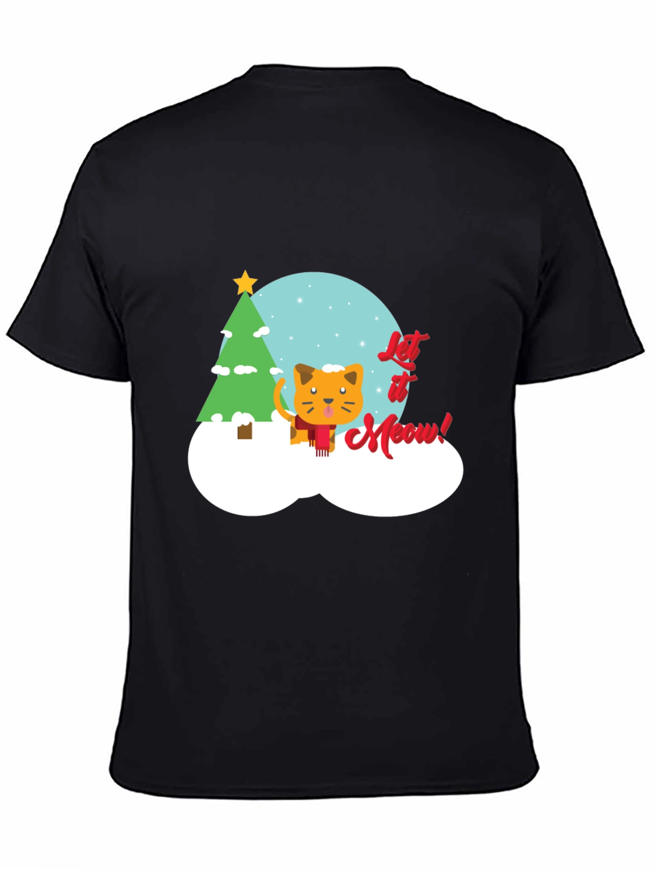 Let It Meow Christmas T-Shirt