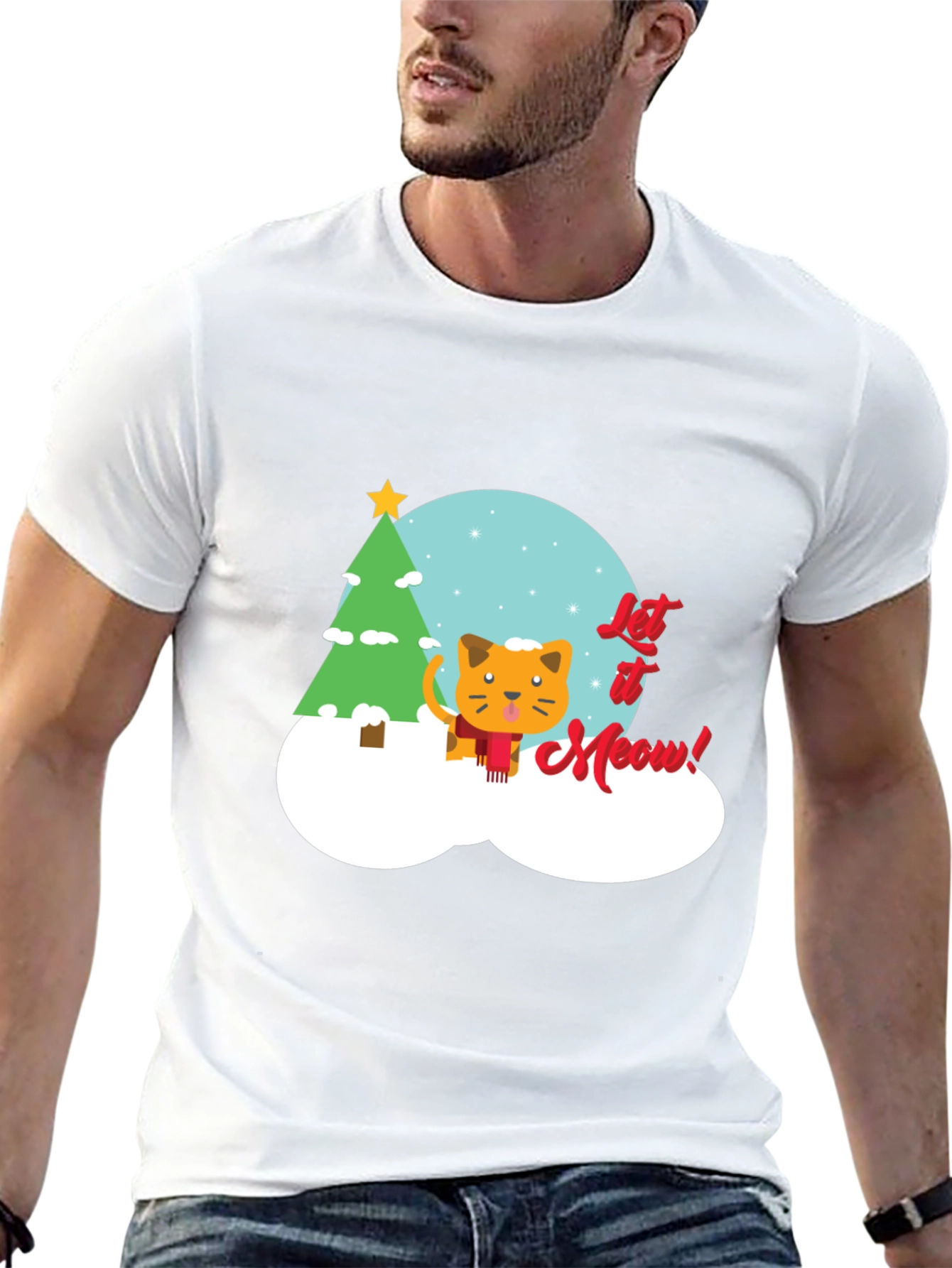 Let It Meow Christmas T-Shirt