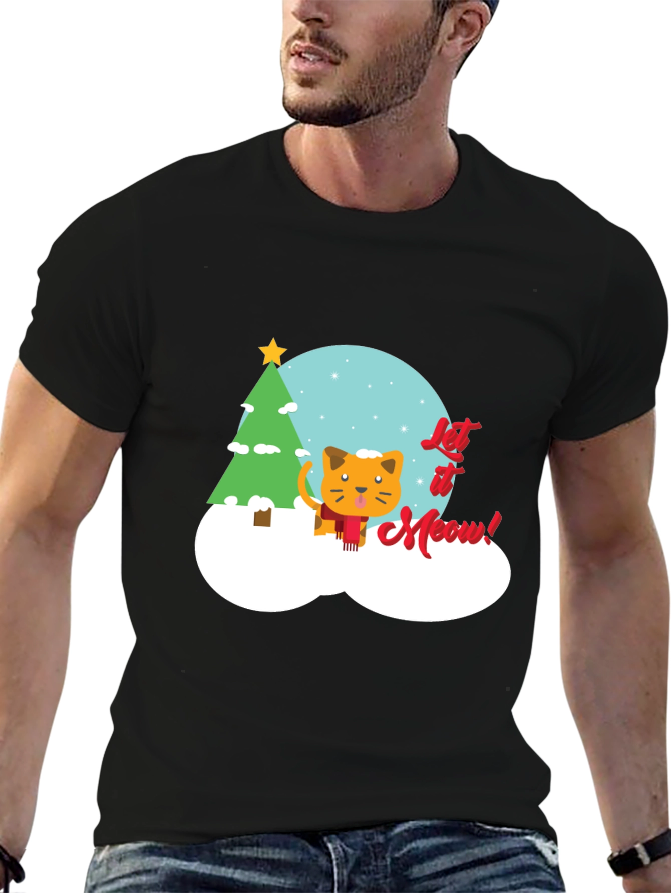 Let It Meow Christmas T-Shirt