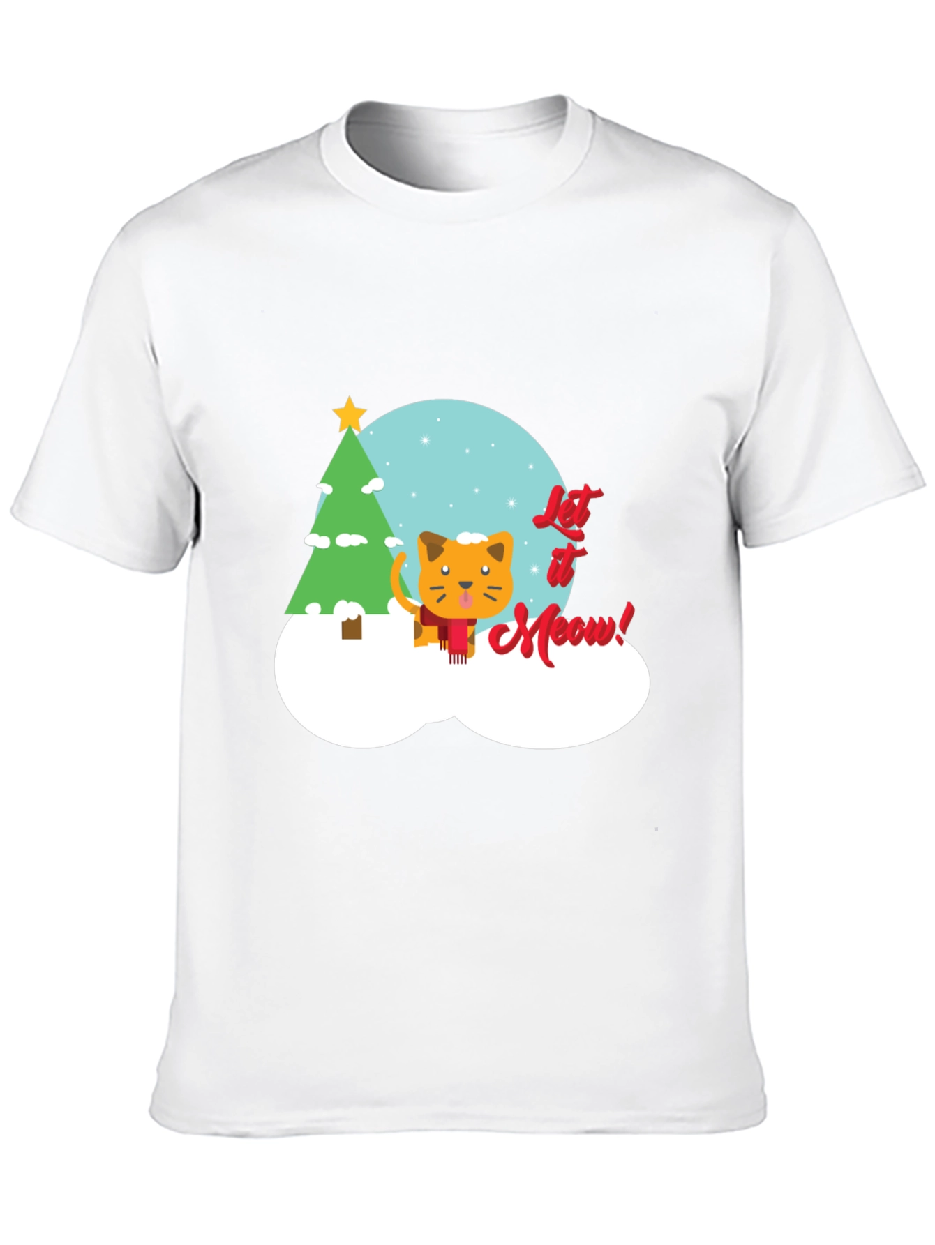 Let It Meow Christmas T-Shirt