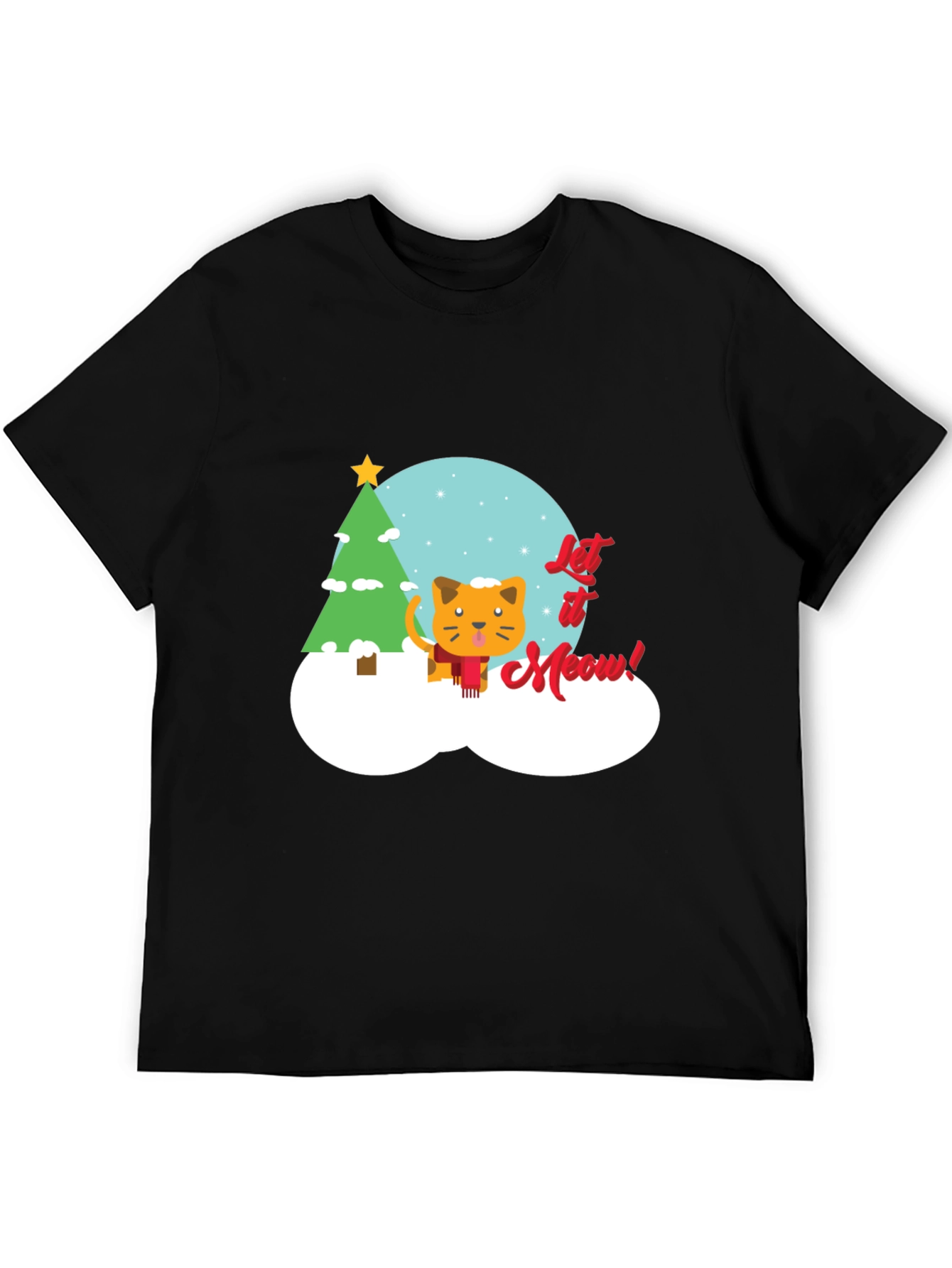 Let It Meow Christmas T-Shirt