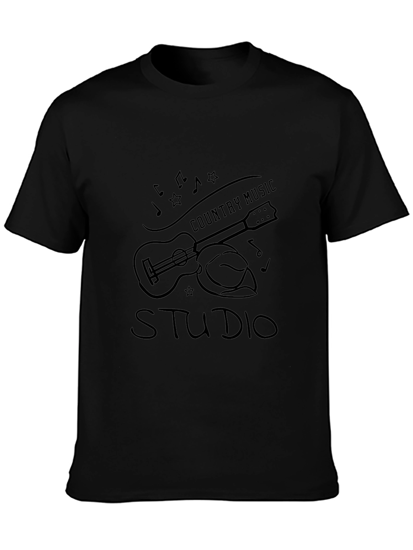 Country Music Studio Graphic T-Shirt
