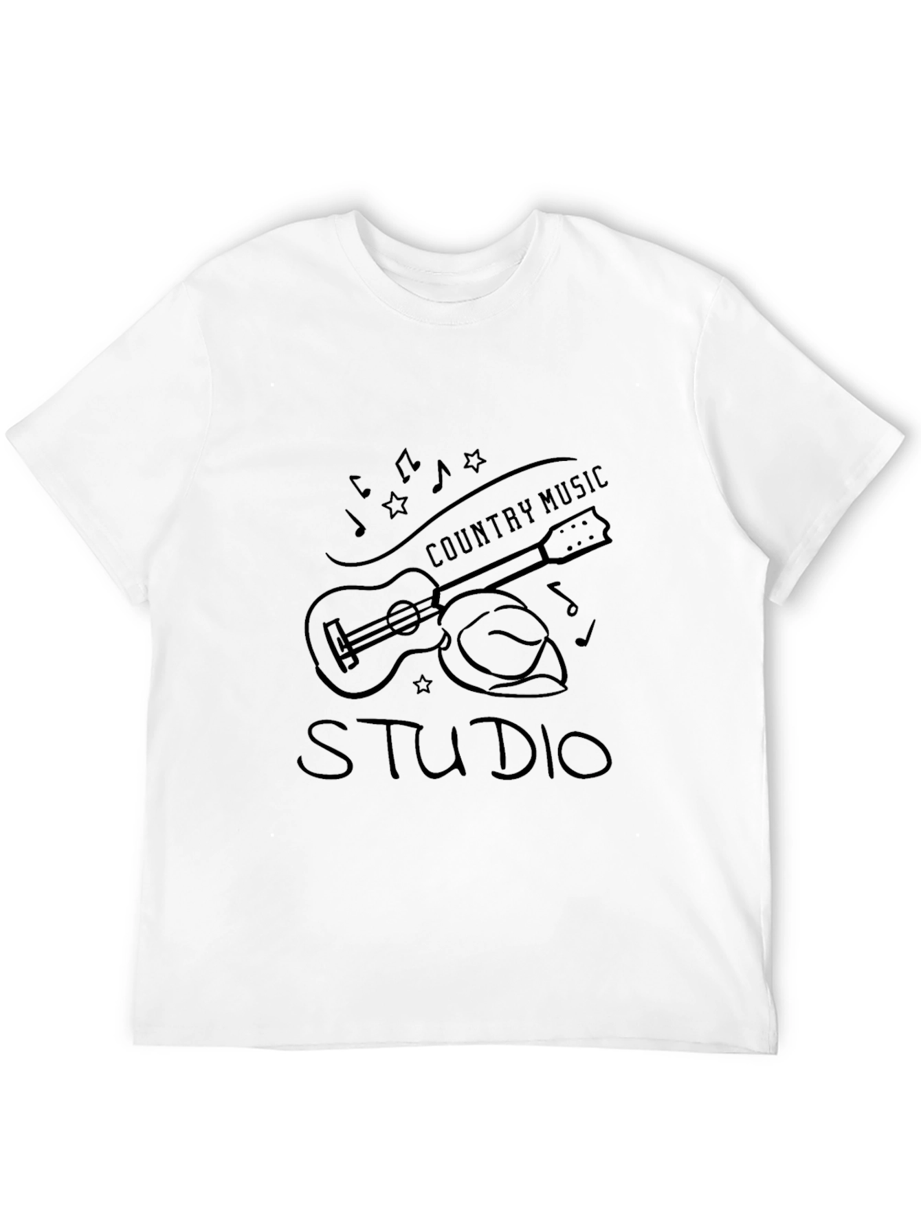 Country Music Studio Graphic T-Shirt
