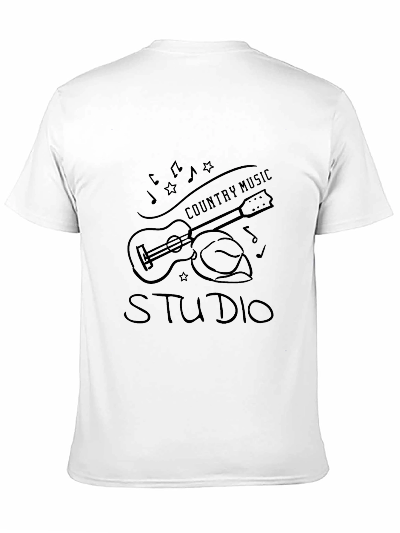 Country Music Studio Graphic T-Shirt