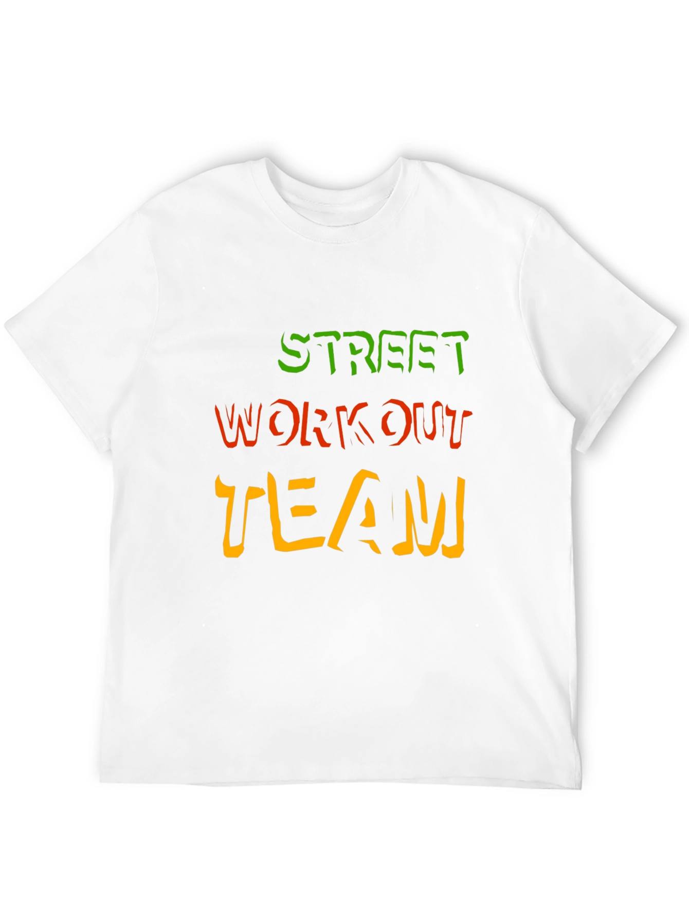 Street Workout Team Black Graphic Tee