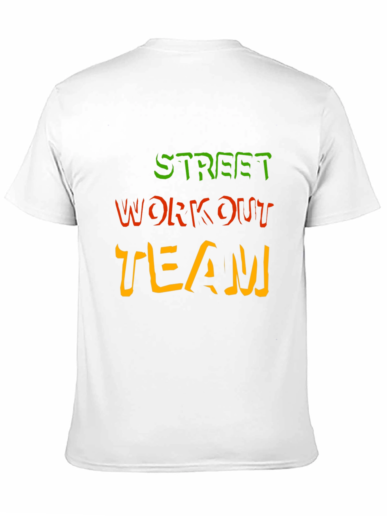 Street Workout Team Black Graphic Tee