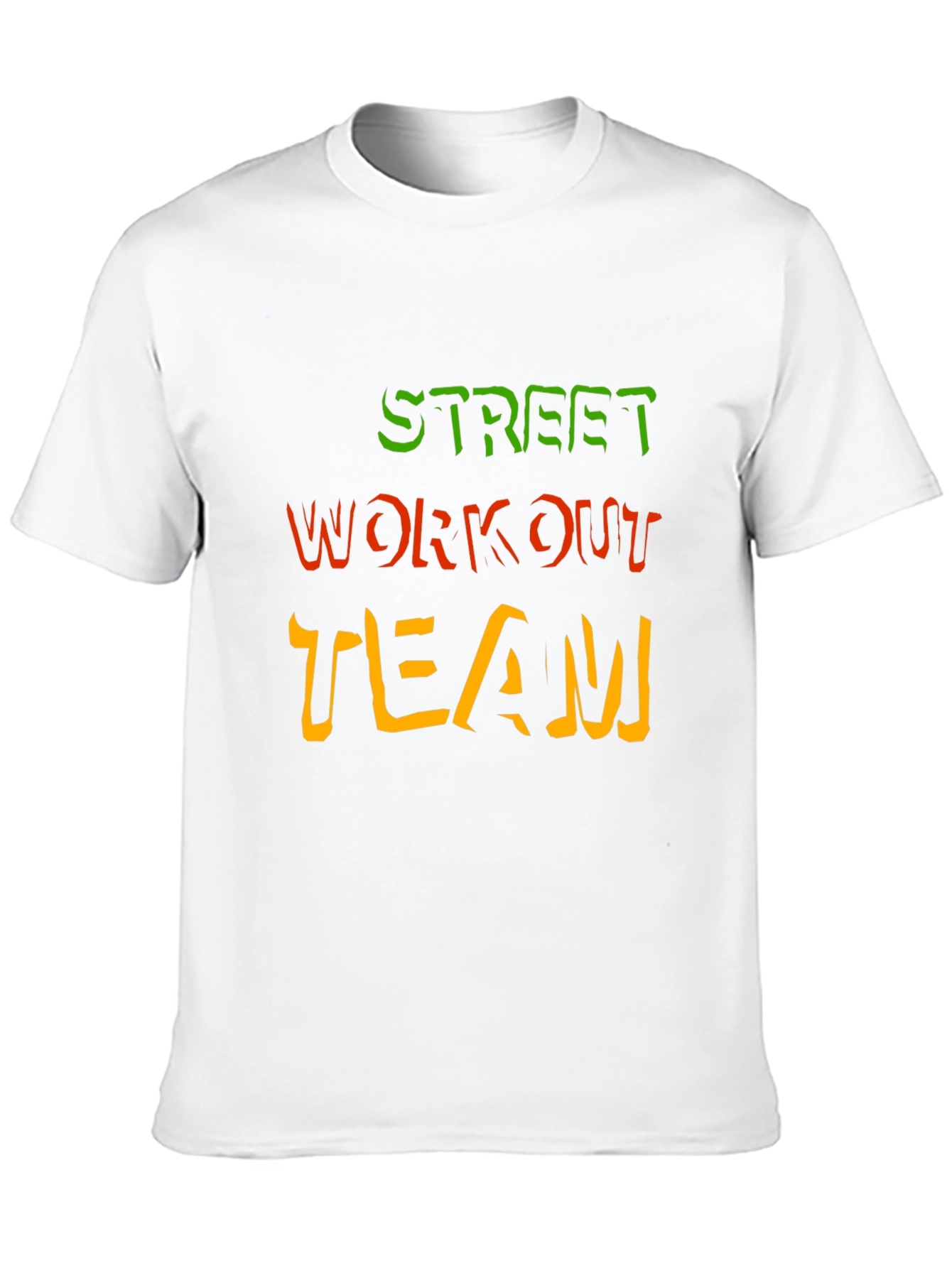 Street Workout Team Black Graphic Tee