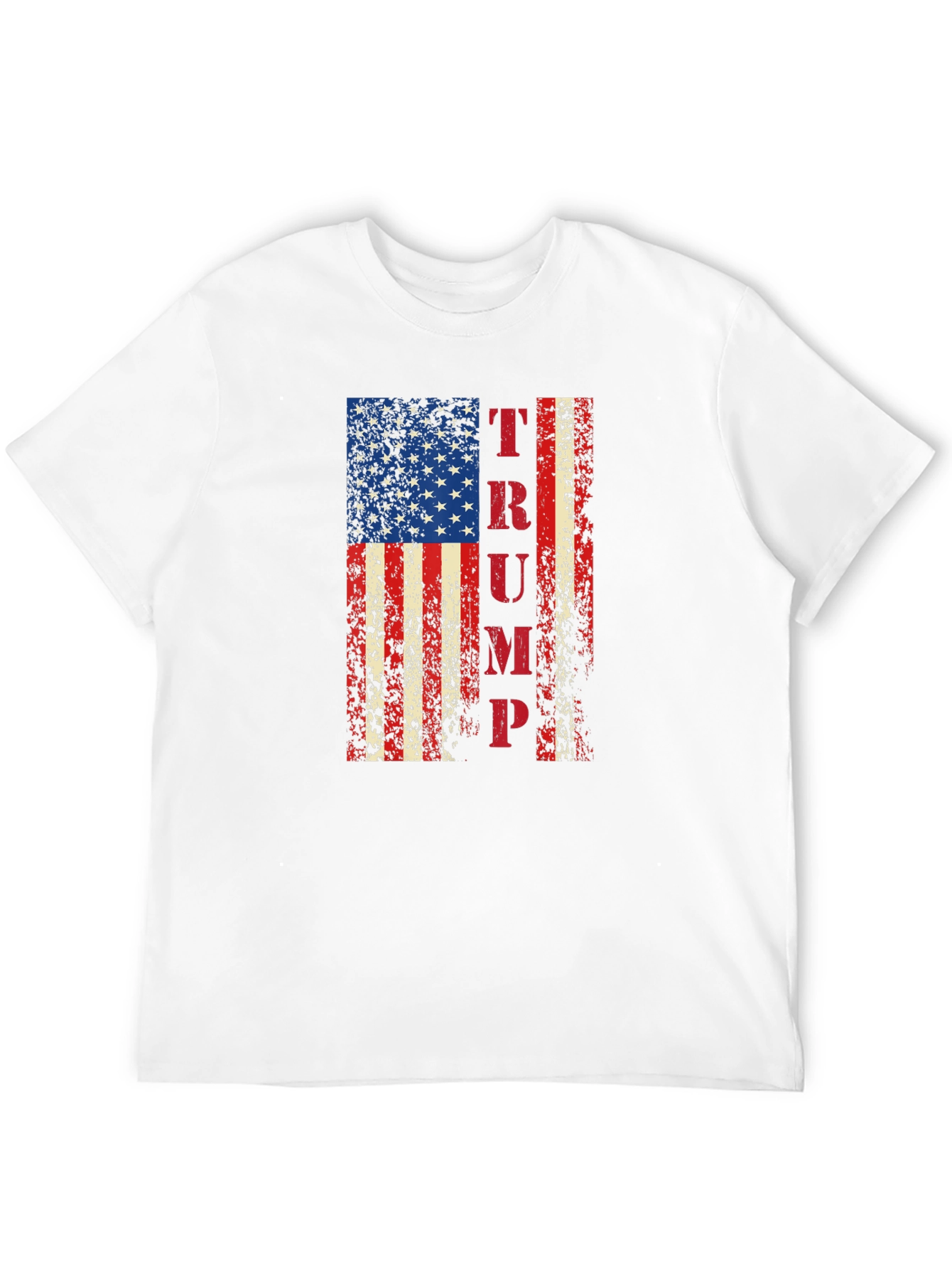 Trump Flag T-Shirt - Patriotic Design