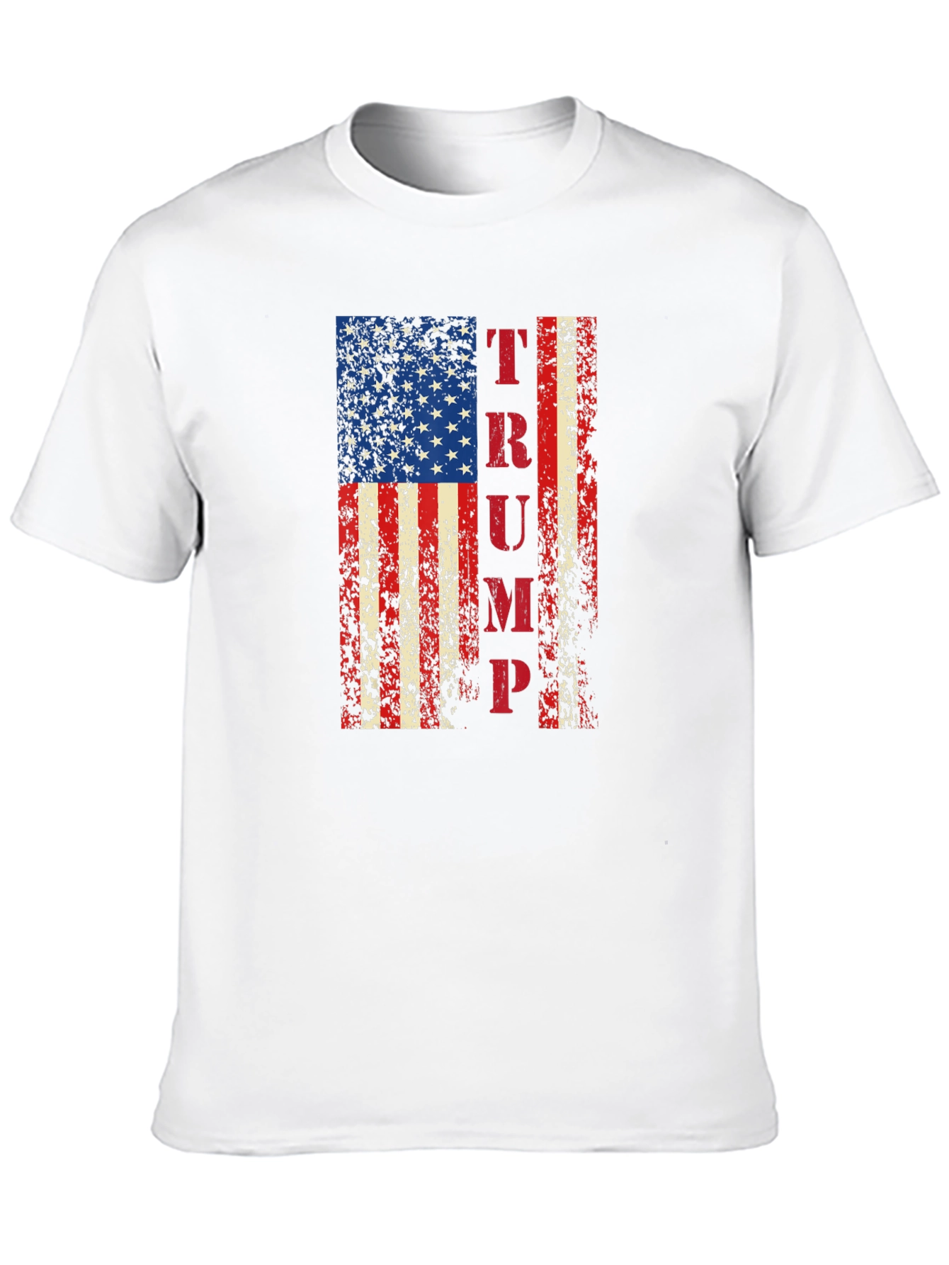 Trump Flag T-Shirt - Patriotic Design