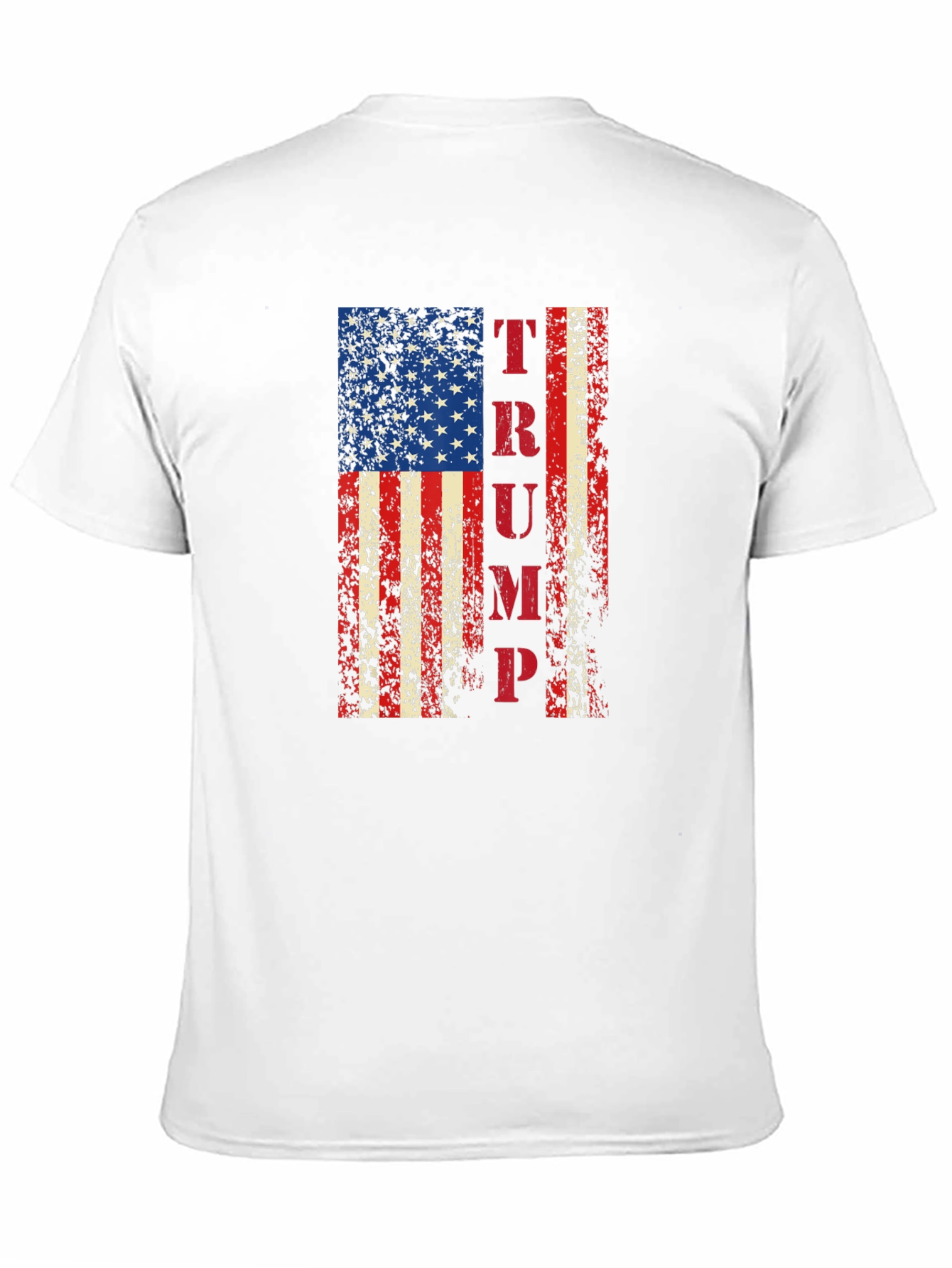 Trump Flag T-Shirt - Patriotic Design
