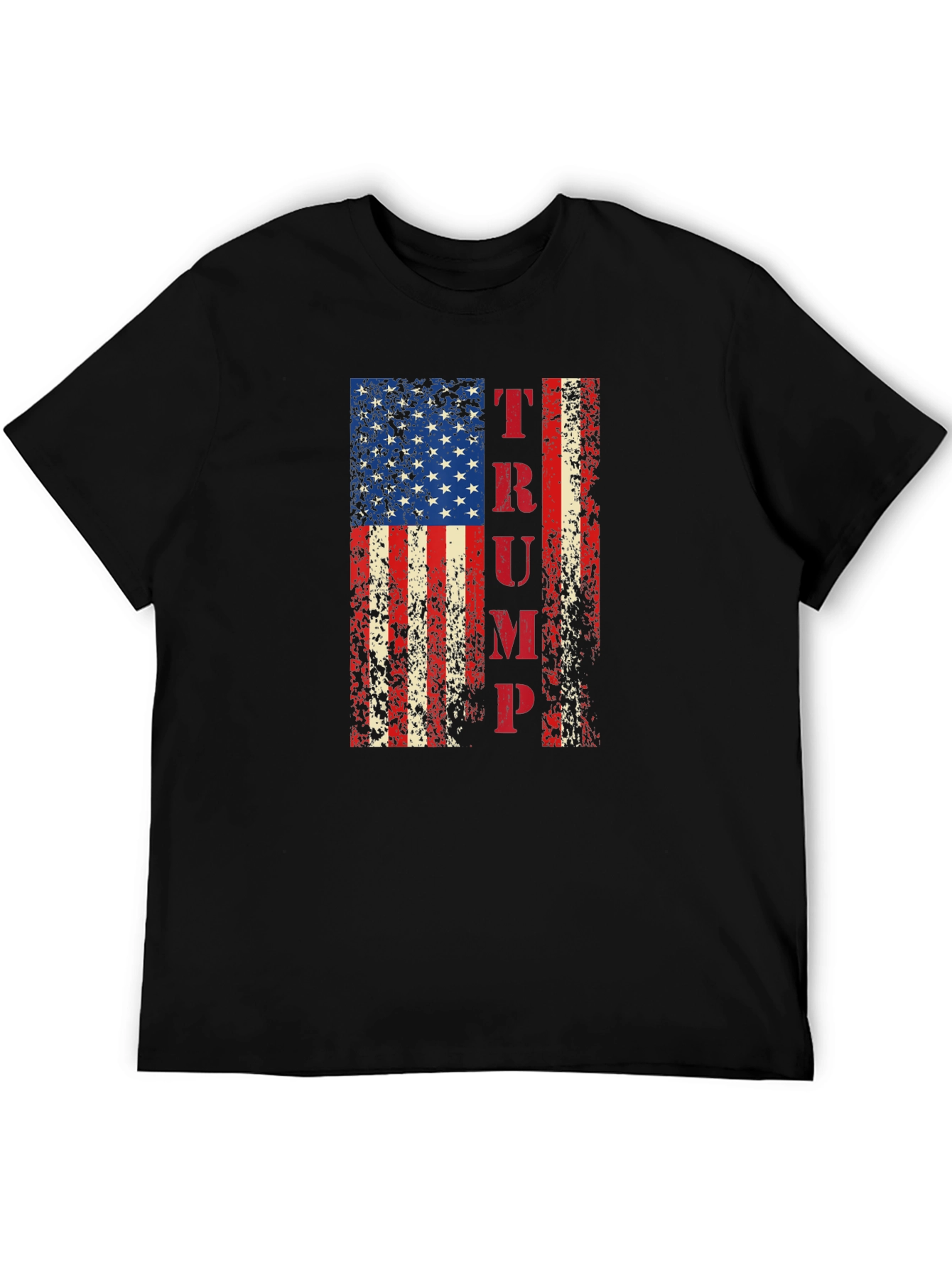 Trump Flag T-Shirt - Patriotic Design