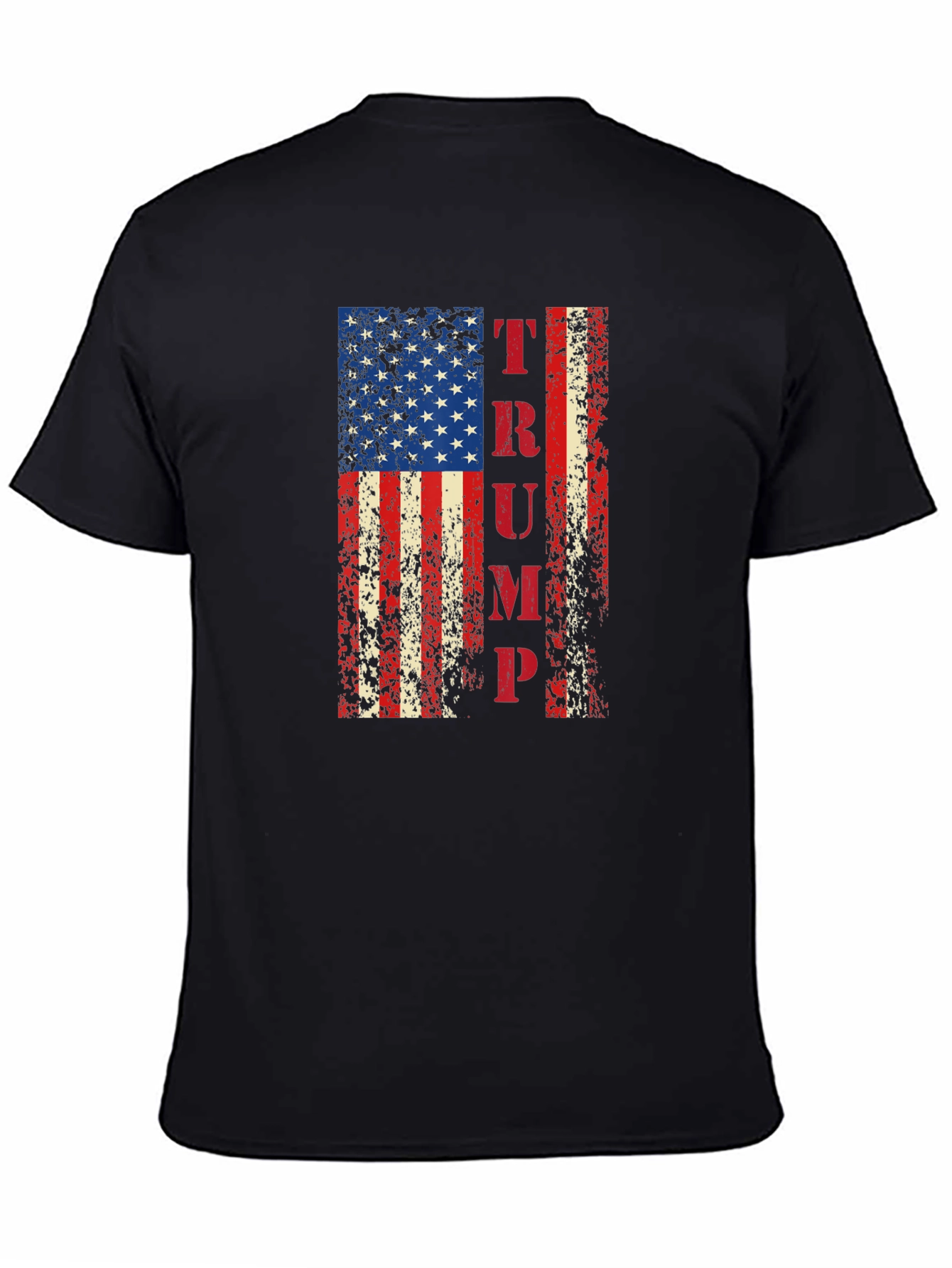 Trump Flag T-Shirt - Patriotic Design